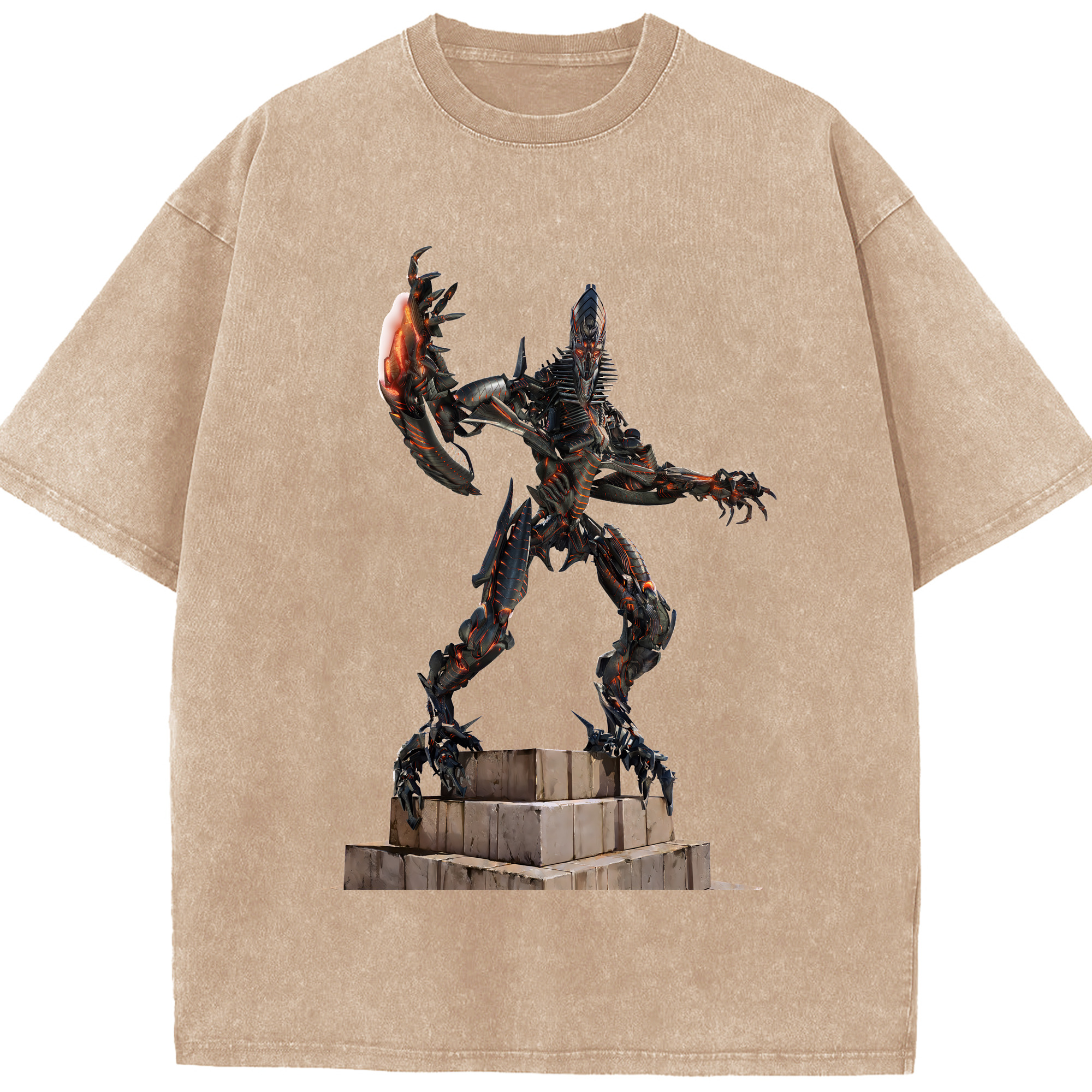 （画像用） Transformers トランスフォーマー 綿100% ヴィンテージ風 半袖Tシャツ（フロントプリント）