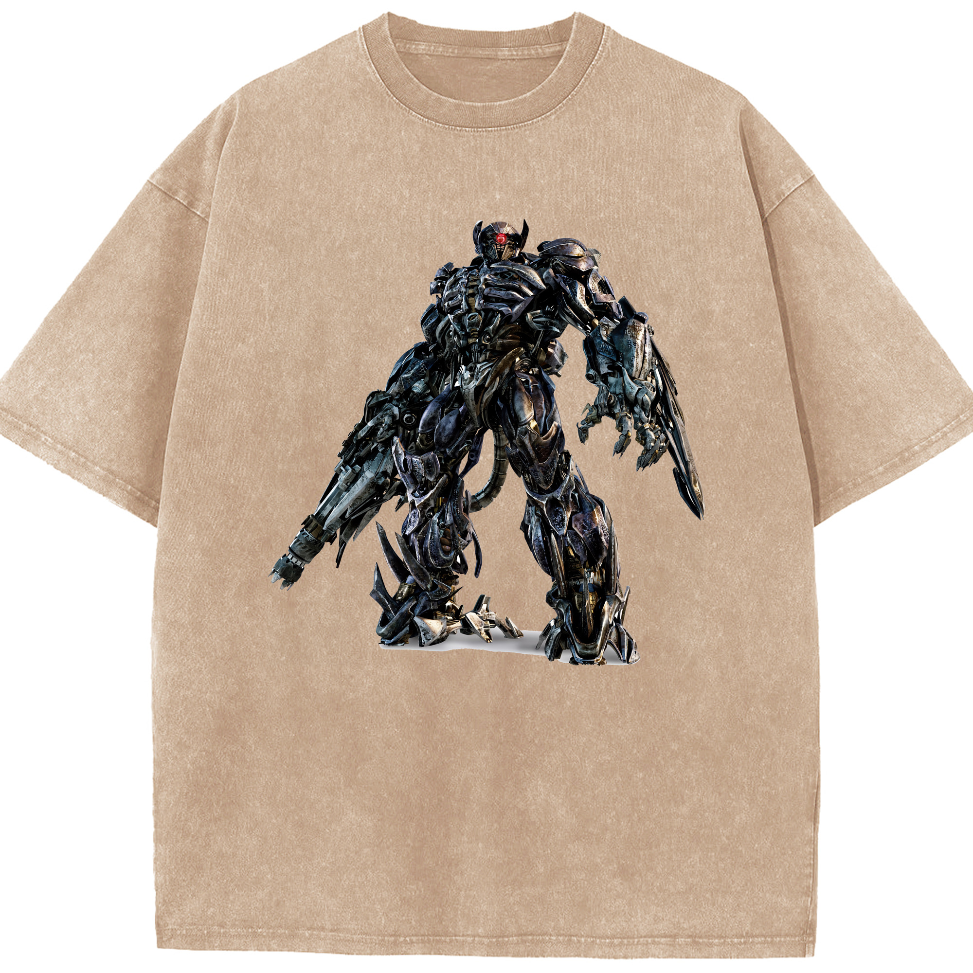 （画像用） Transformers トランスフォーマー 綿100% ヴィンテージ風 半袖Tシャツ（フロントプリント）