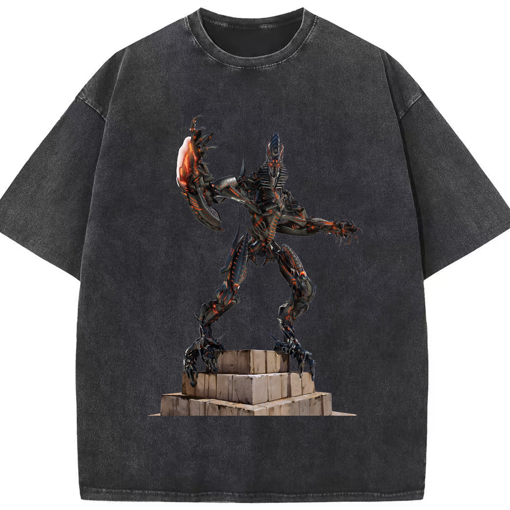 （画像用） Transformers トランスフォーマー 綿100% ヴィンテージ風 半袖Tシャツ（フロントプリント）