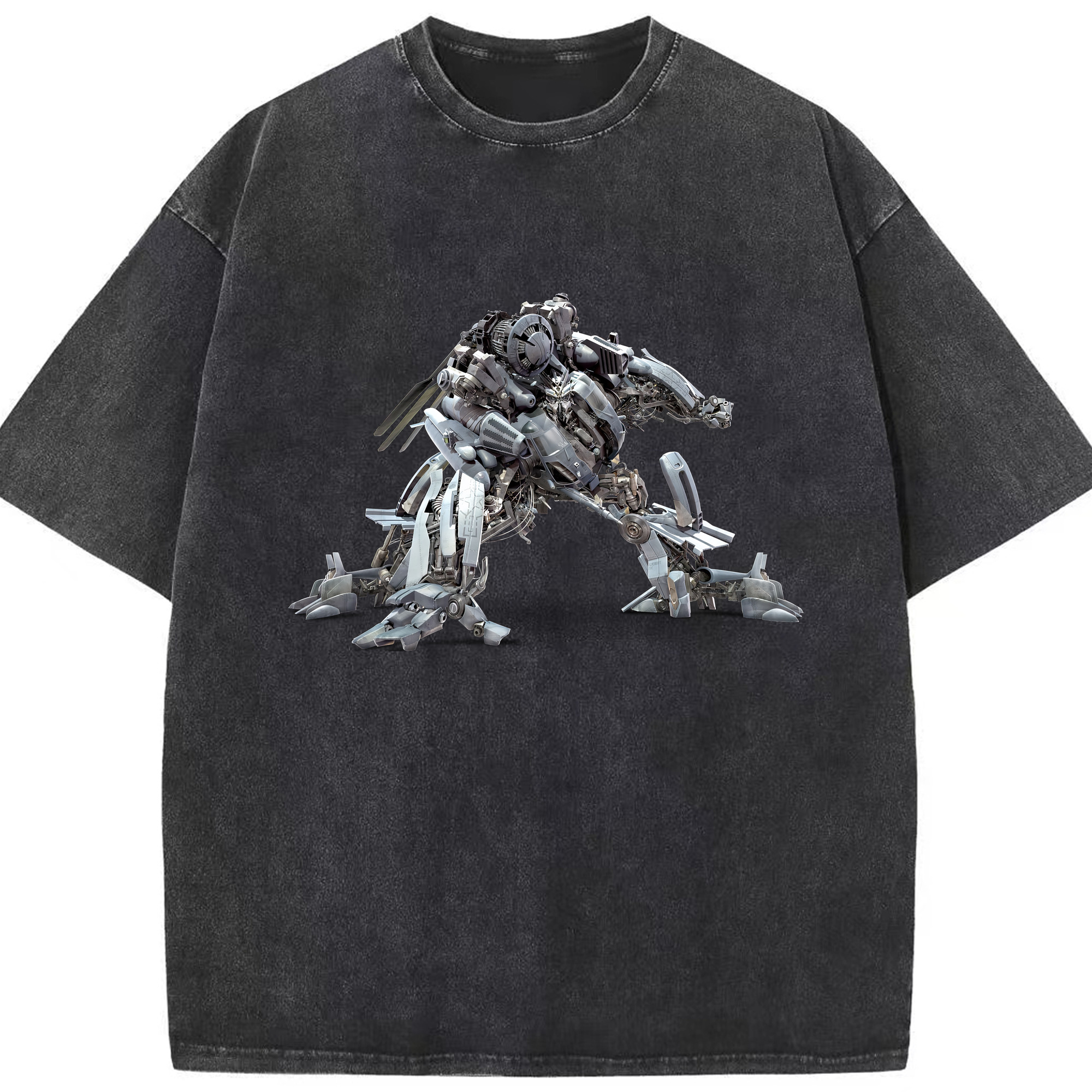 （画像用） Transformers トランスフォーマー 綿100% ヴィンテージ風 半袖Tシャツ（フロントプリント）