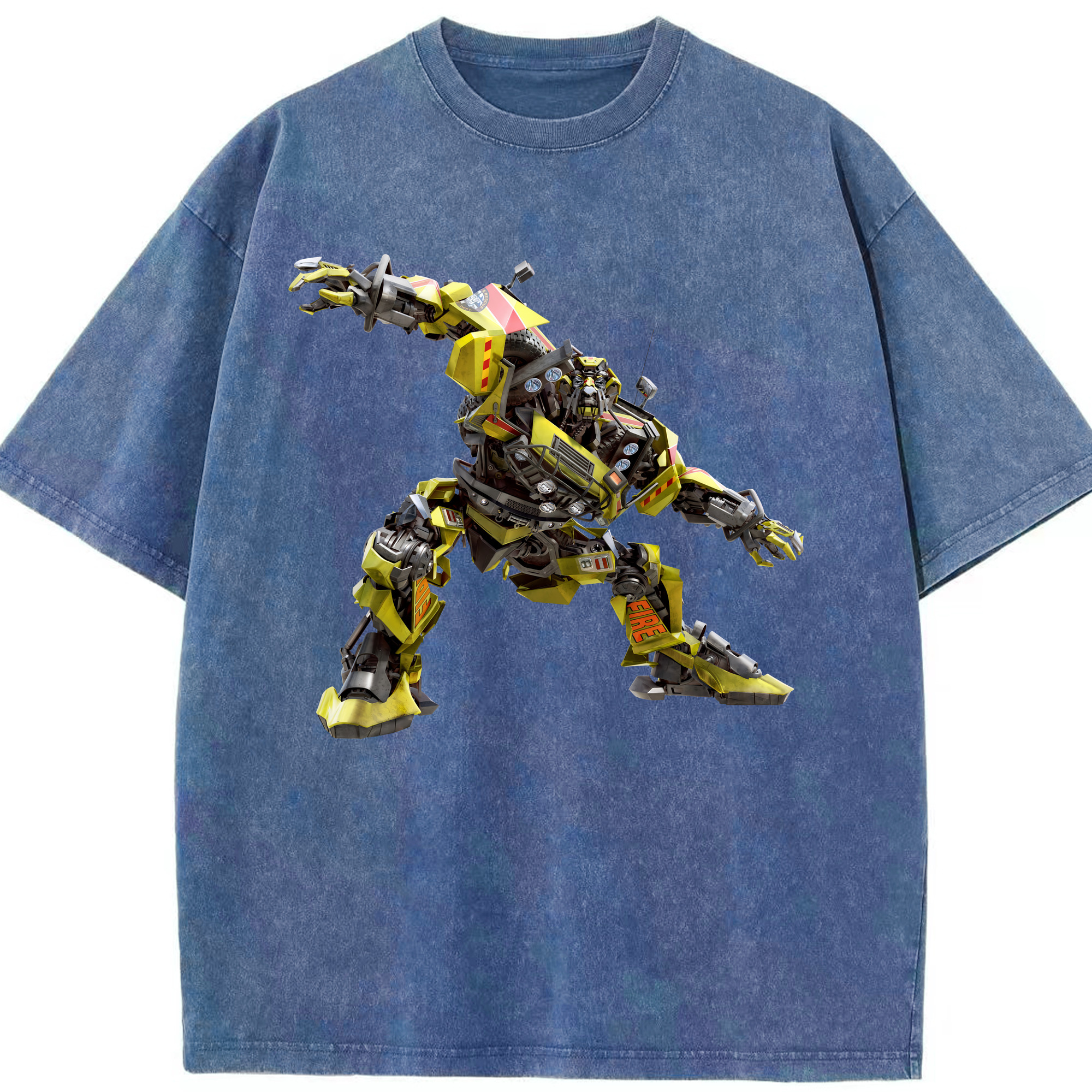 （画像用） Transformers トランスフォーマー 綿100% ヴィンテージ風 半袖Tシャツ（フロントプリント）