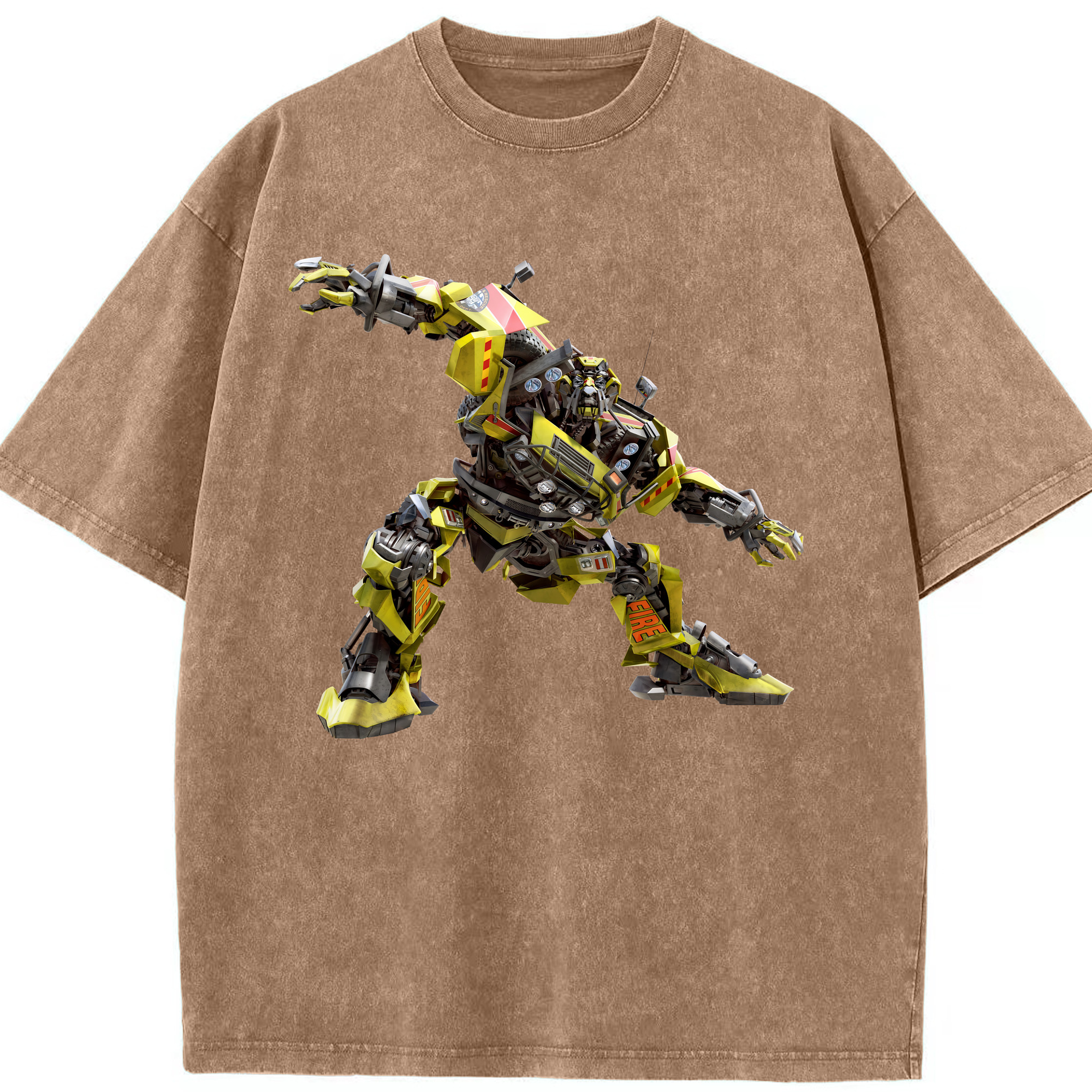（画像用） Transformers トランスフォーマー 綿100% ヴィンテージ風 半袖Tシャツ（フロントプリント）