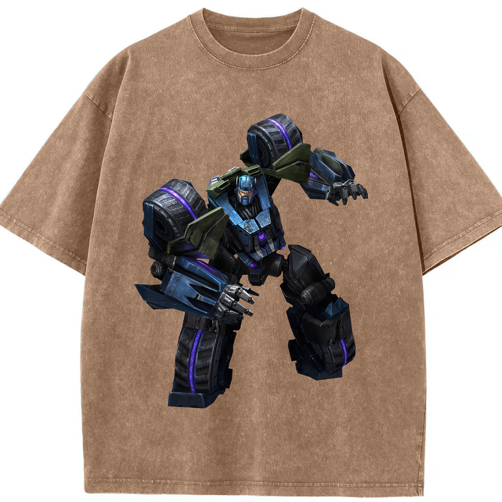 （画像用） Transformers トランスフォーマー 綿100% ヴィンテージ風 半袖Tシャツ（フロントプリント）