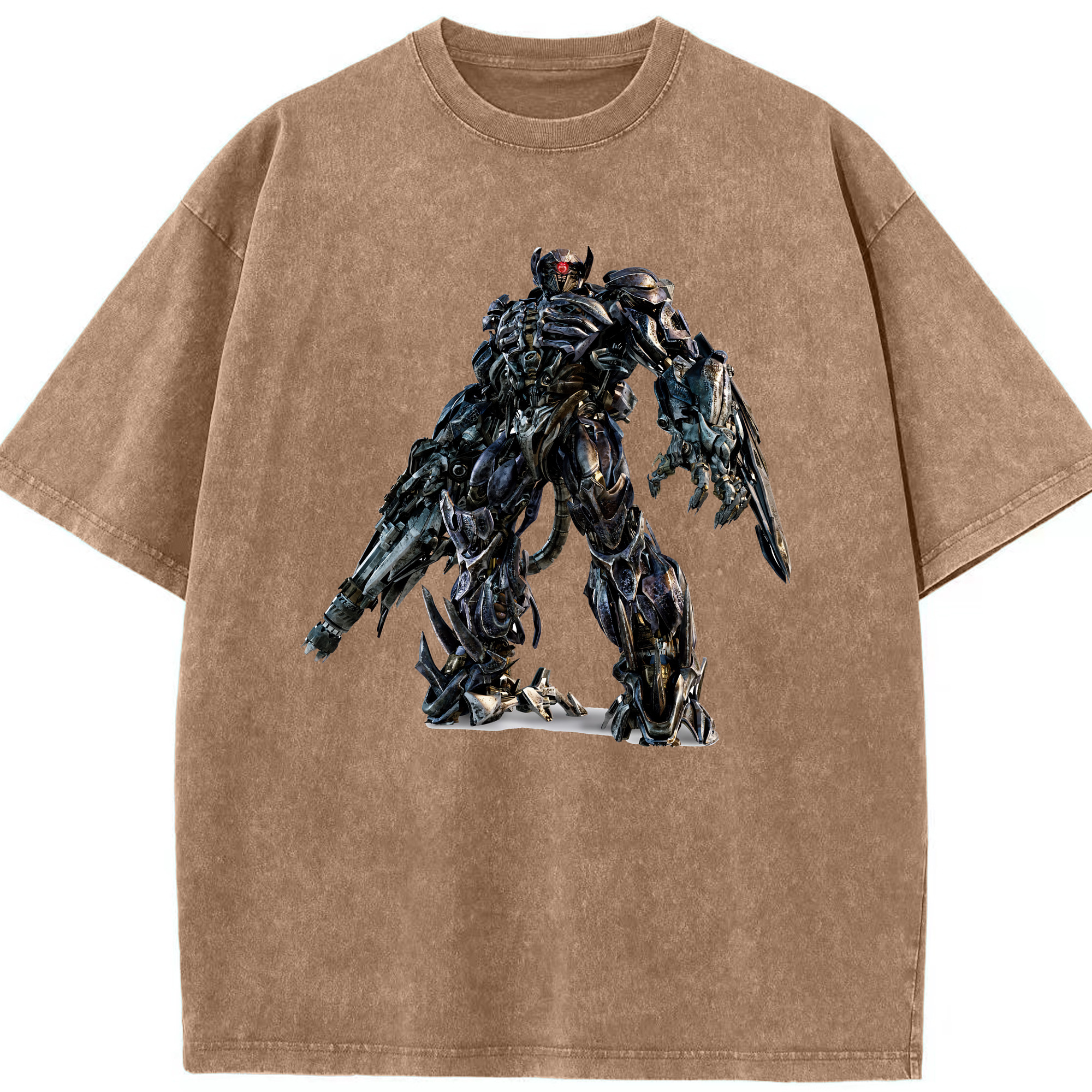（画像用） Transformers トランスフォーマー 綿100% ヴィンテージ風 半袖Tシャツ（フロントプリント）
