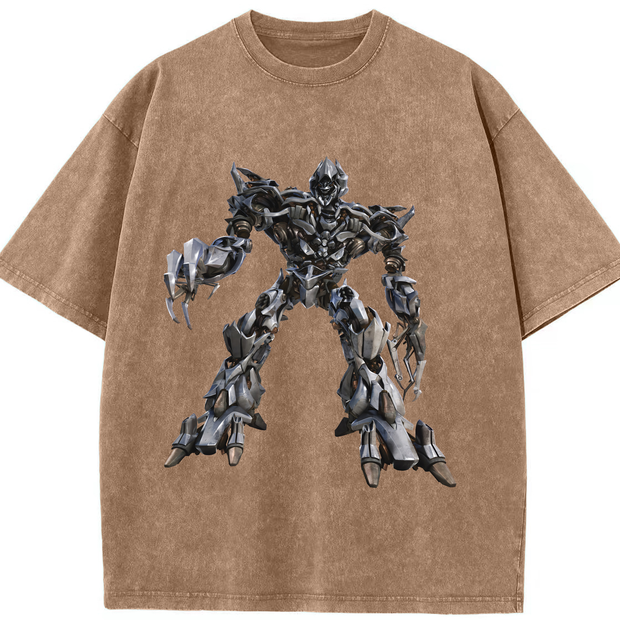 （画像用） Transformers トランスフォーマー 綿100% ヴィンテージ風 半袖Tシャツ（フロントプリント）