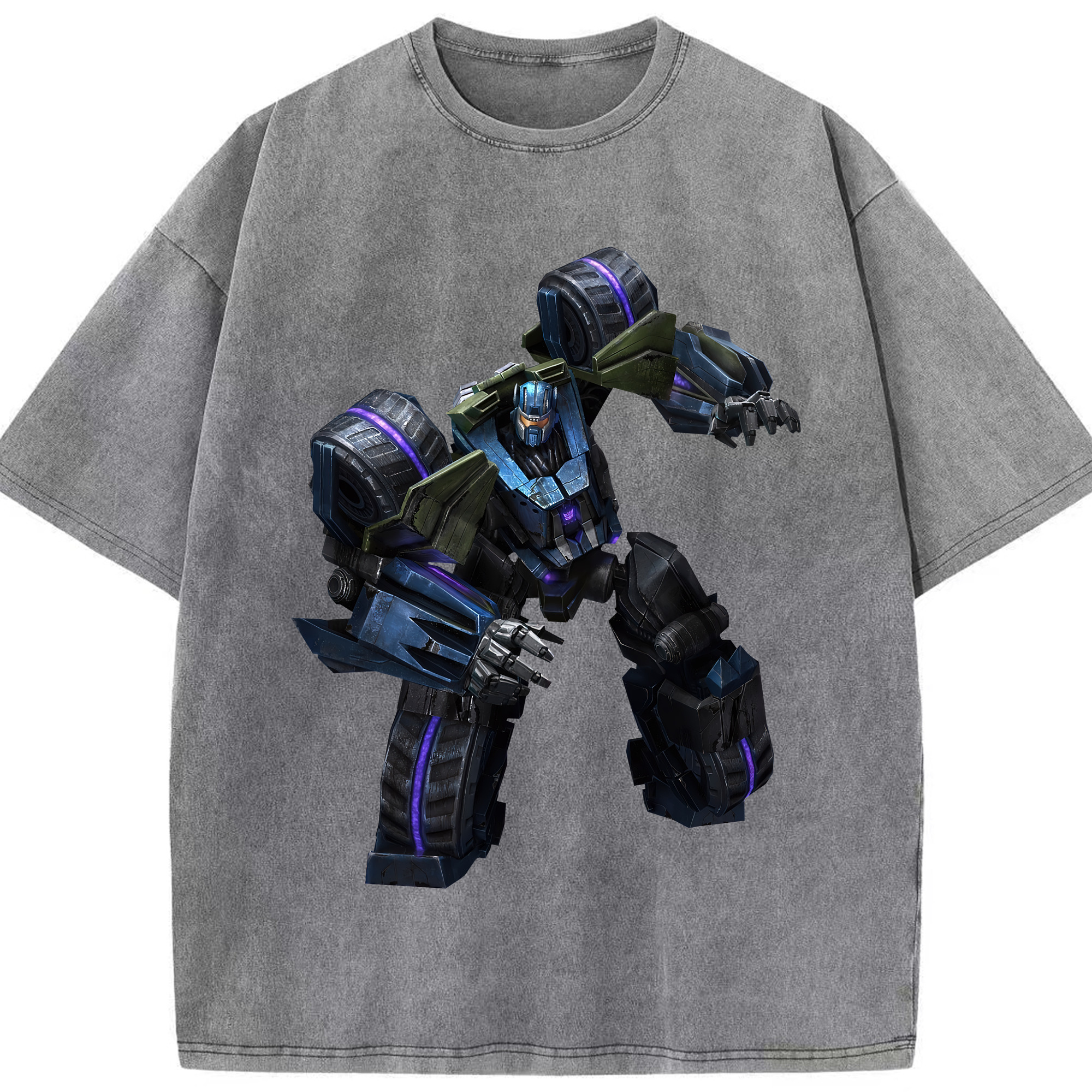 （画像用） Transformers トランスフォーマー 綿100% ヴィンテージ風 半袖Tシャツ（フロントプリント）