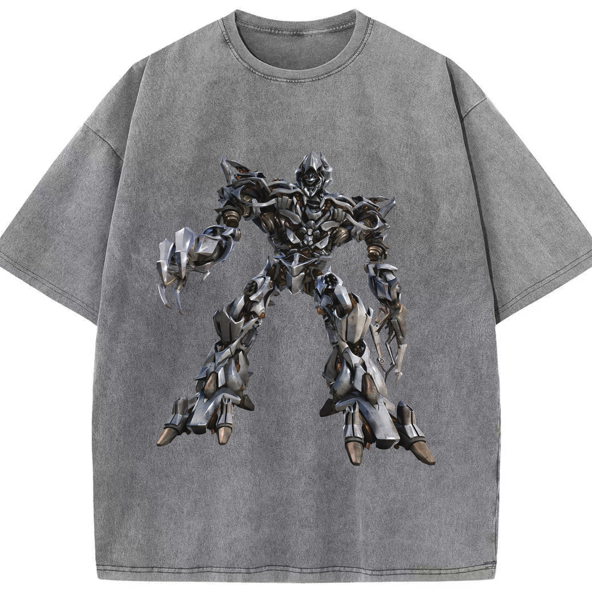 （画像用） Transformers トランスフォーマー 綿100% ヴィンテージ風 半袖Tシャツ（フロントプリント）