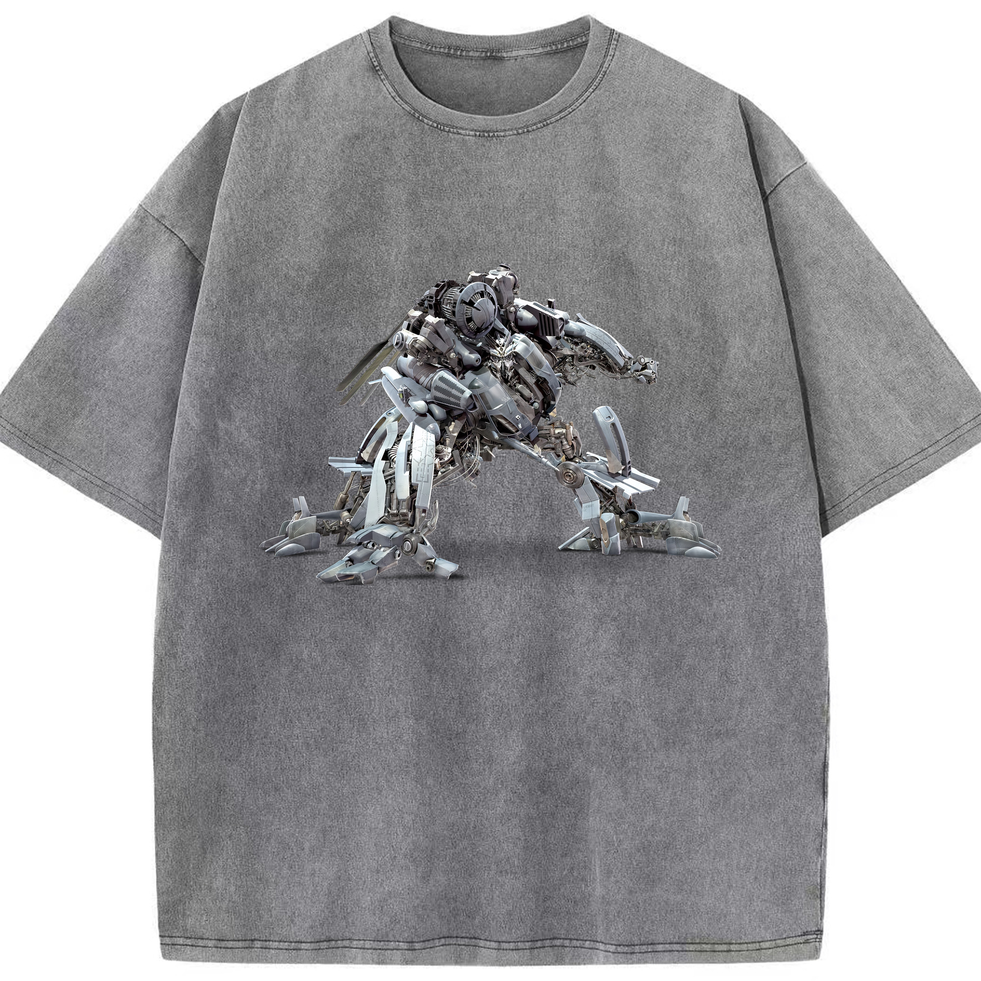 （画像用） Transformers トランスフォーマー 綿100% ヴィンテージ風 半袖Tシャツ（フロントプリント）