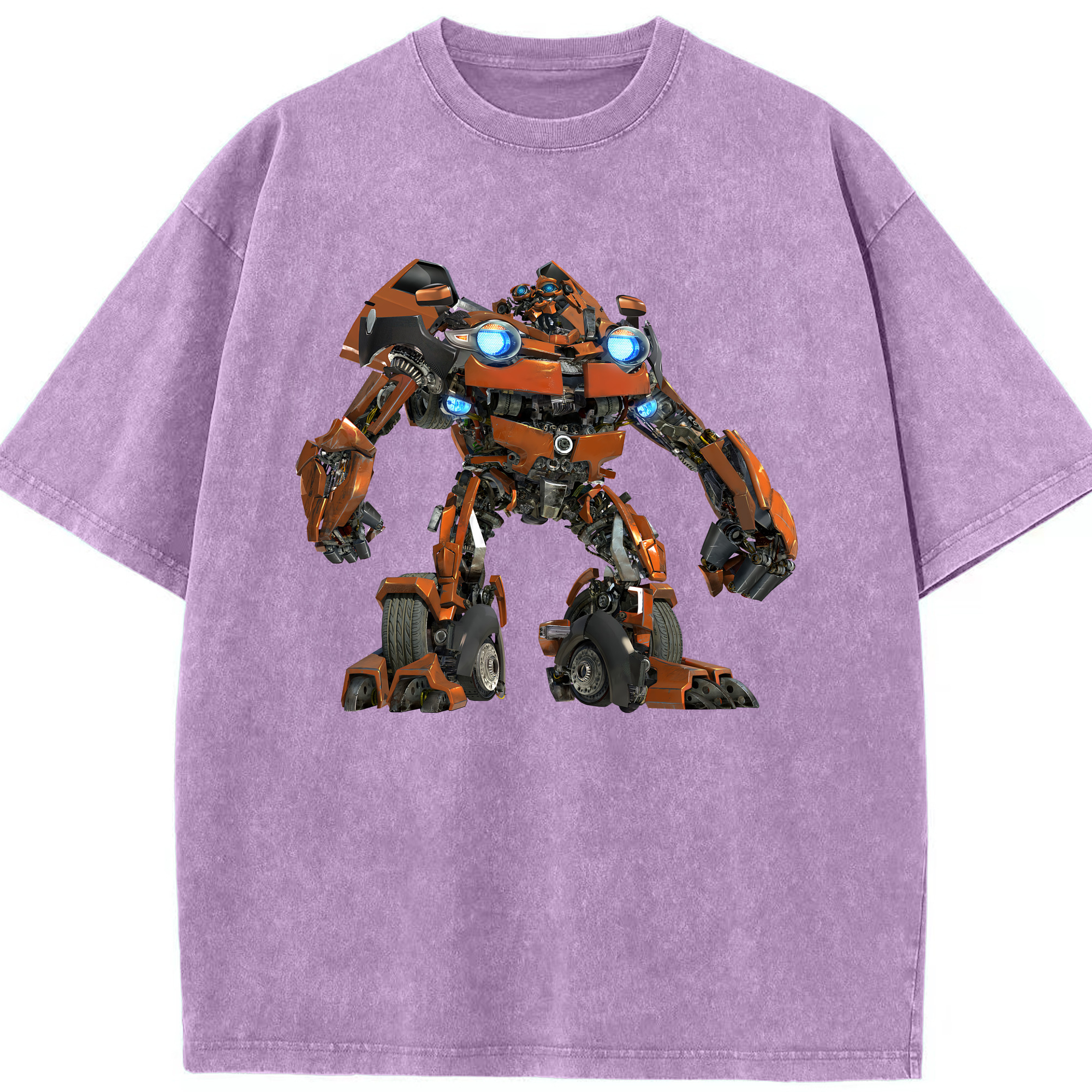 （画像用） Transformers トランスフォーマー 綿100% ヴィンテージ風 半袖Tシャツ（フロントプリント）