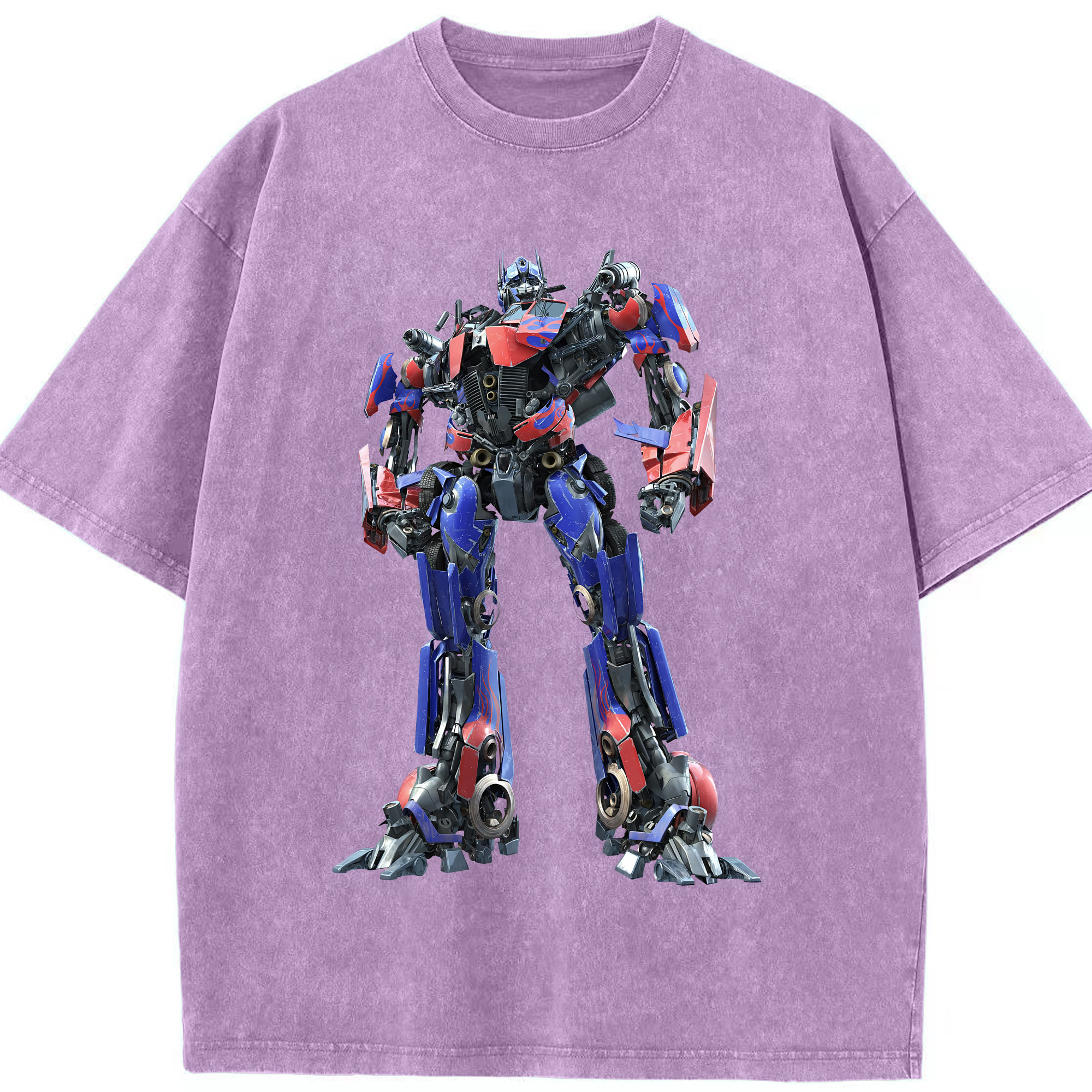 （画像用） Transformers トランスフォーマー 綿100% ヴィンテージ風 半袖Tシャツ（フロントプリント）