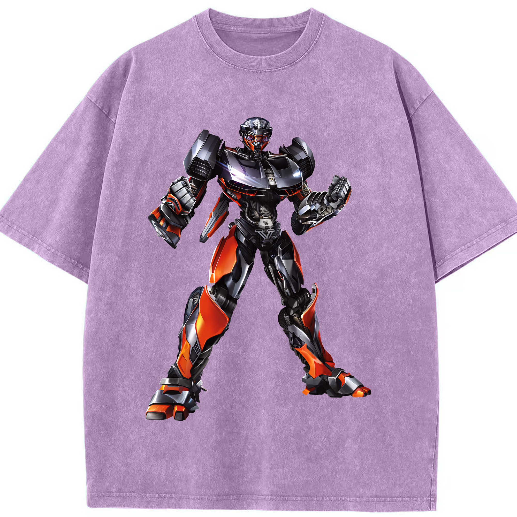 （画像用） Transformers トランスフォーマー 綿100% ヴィンテージ風 半袖Tシャツ（フロントプリント）