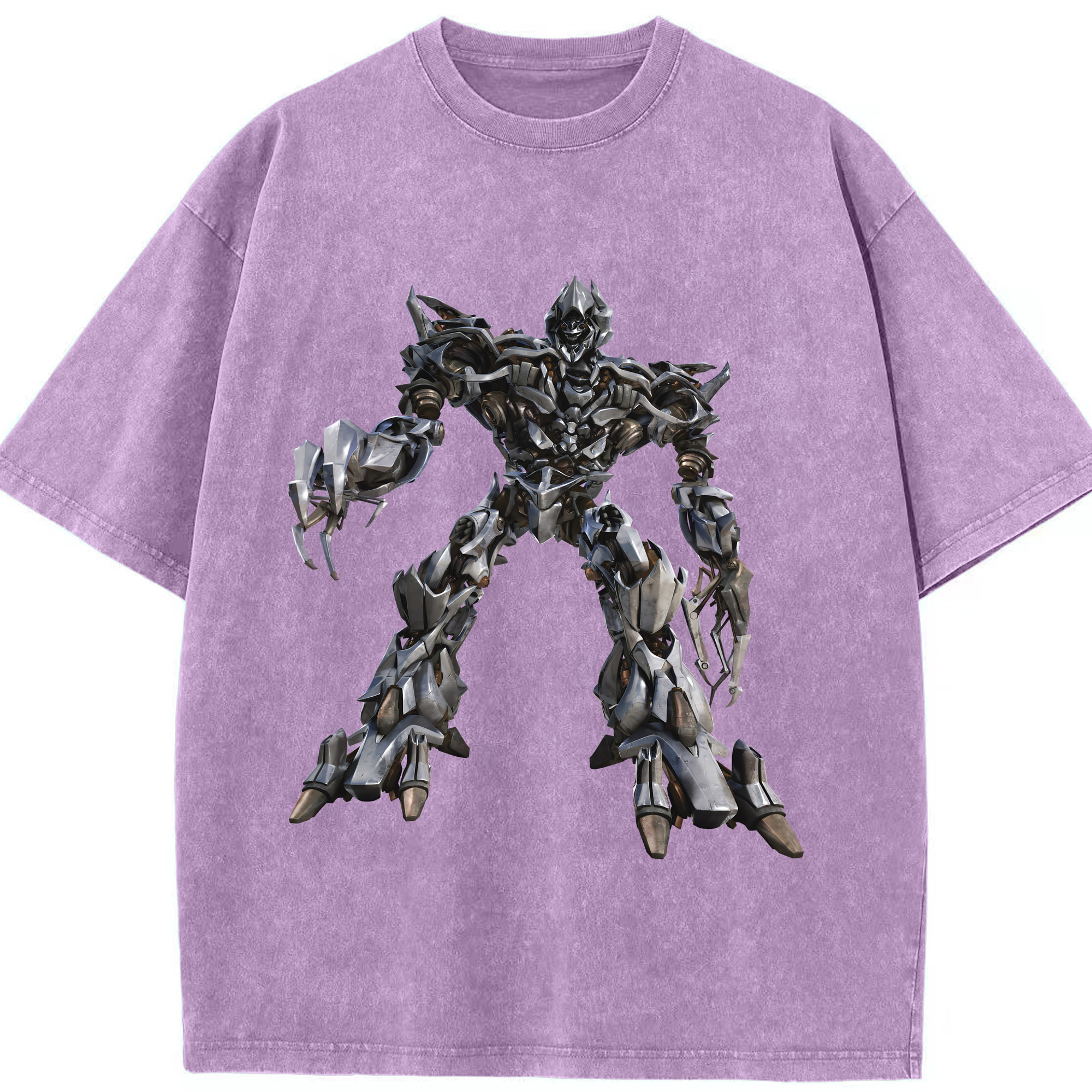 （画像用） Transformers トランスフォーマー 綿100% ヴィンテージ風 半袖Tシャツ（フロントプリント）