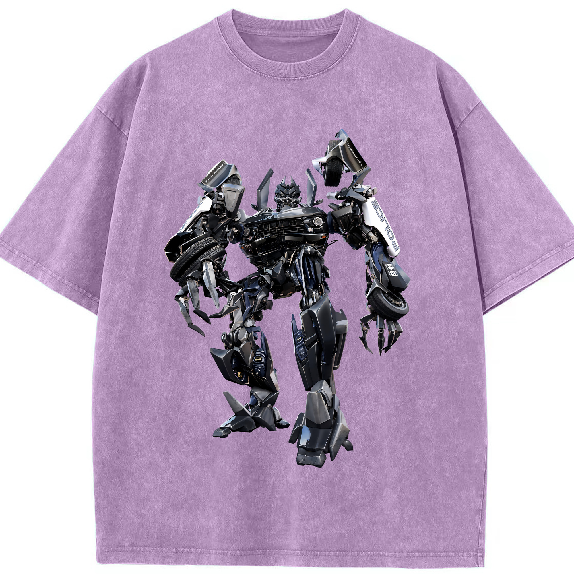 （画像用） Transformers トランスフォーマー 綿100% ヴィンテージ風 半袖Tシャツ（フロントプリント）