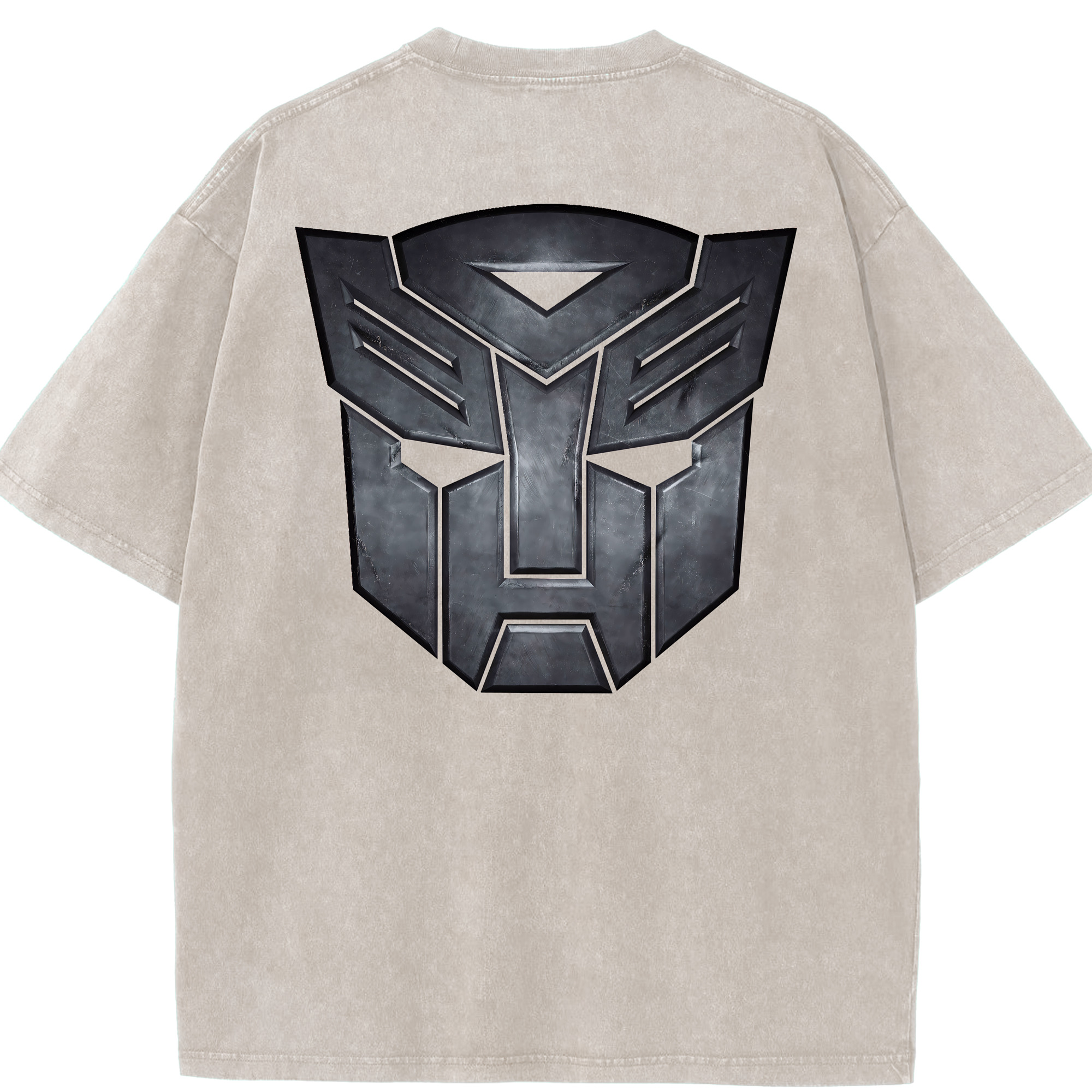 （画像用） Transformers トランスフォーマー 綿100% ヴィンテージ風 半袖Tシャツ（背面プリント）