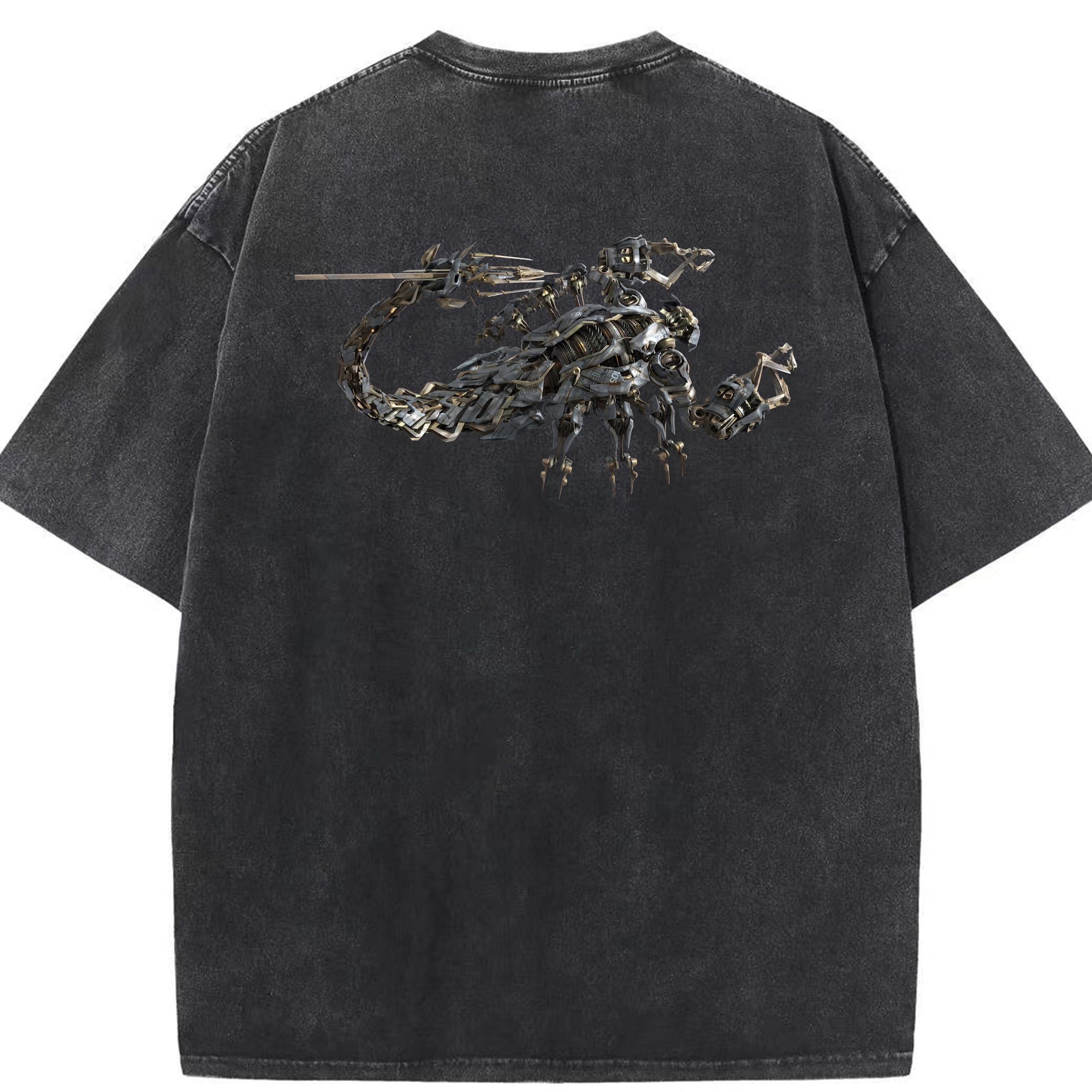 （画像用） Transformers トランスフォーマー 綿100% ヴィンテージ風 半袖Tシャツ（背面プリント）