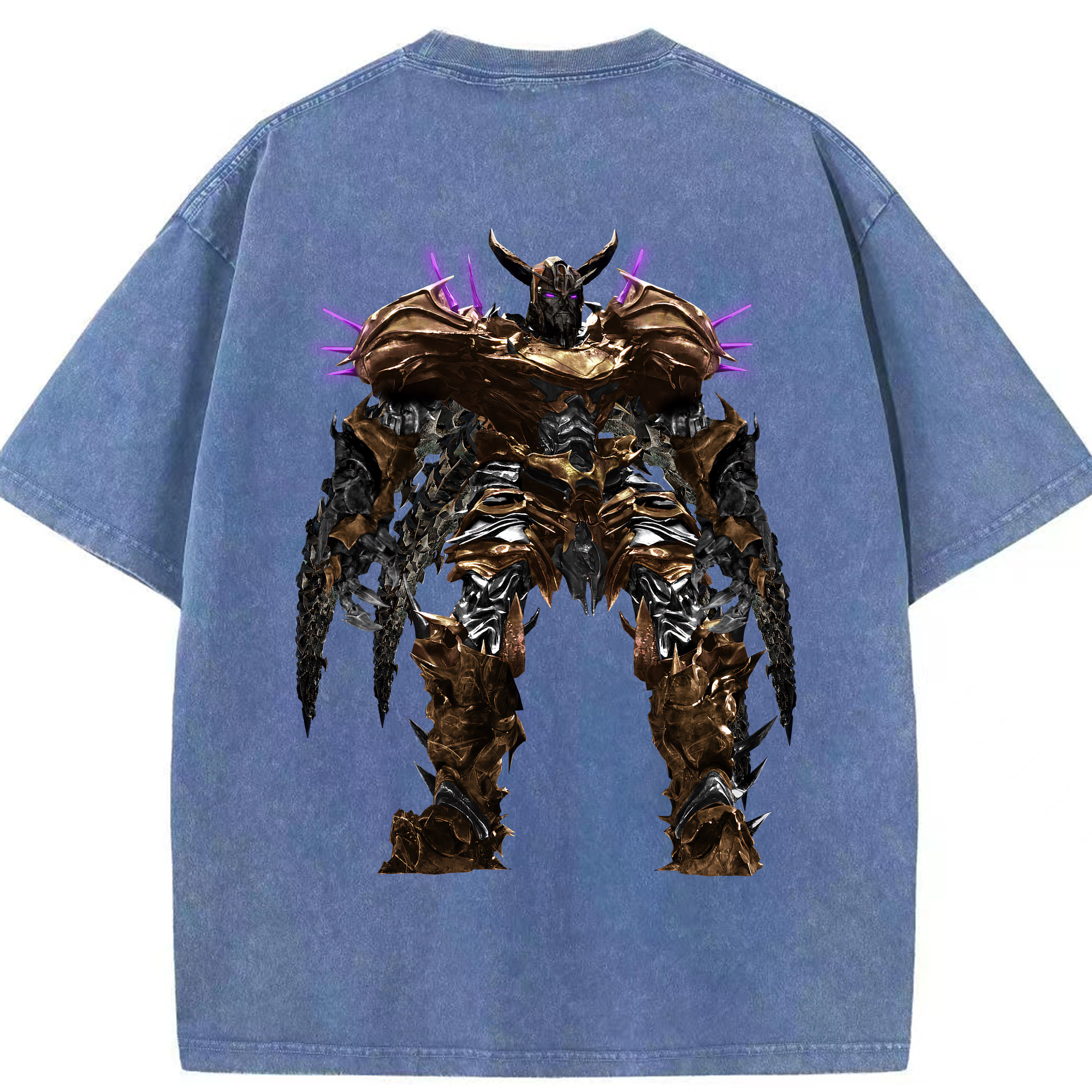 （画像用） Transformers トランスフォーマー 綿100% ヴィンテージ風 半袖Tシャツ（背面プリント）