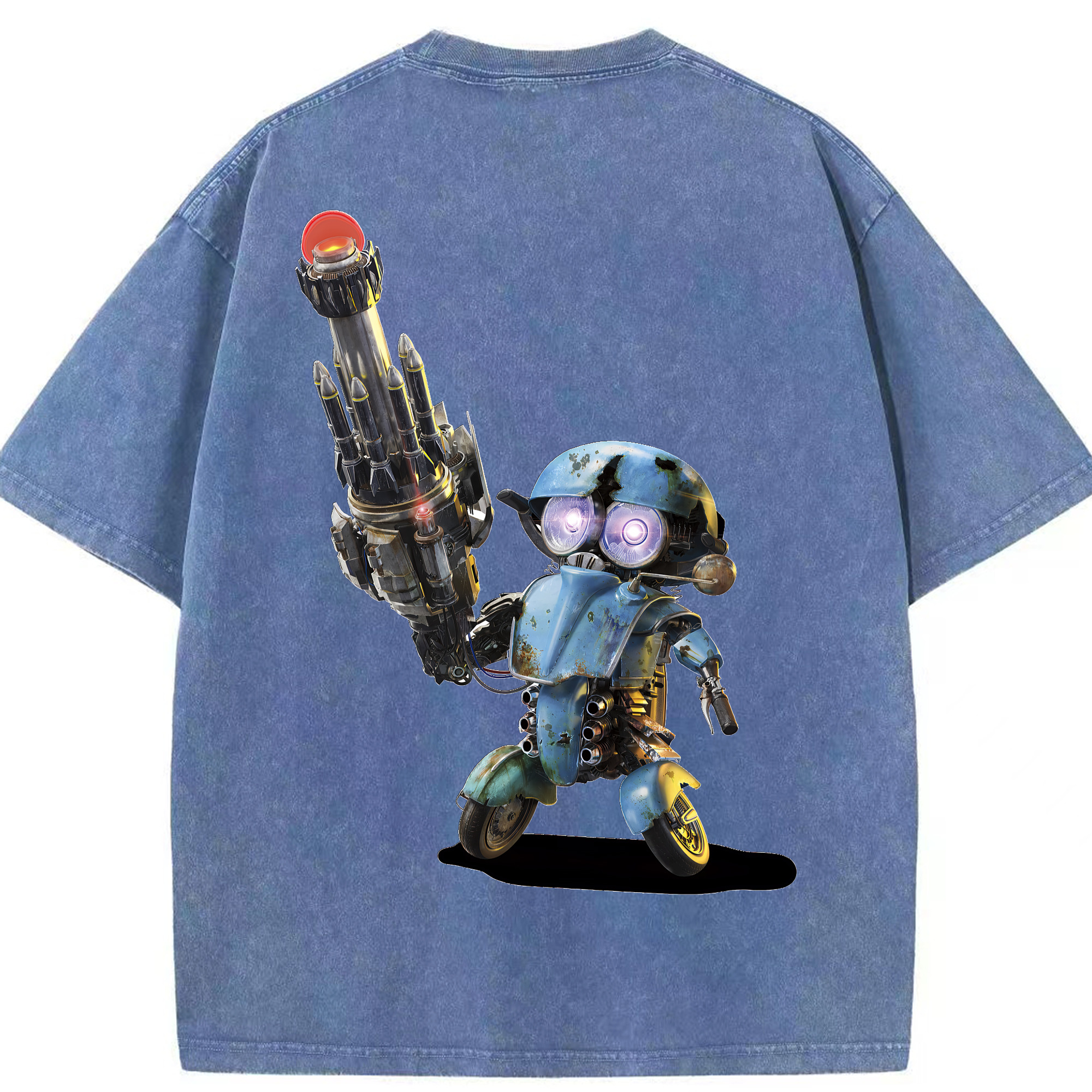 （画像用） Transformers トランスフォーマー 綿100% ヴィンテージ風 半袖Tシャツ（背面プリント）