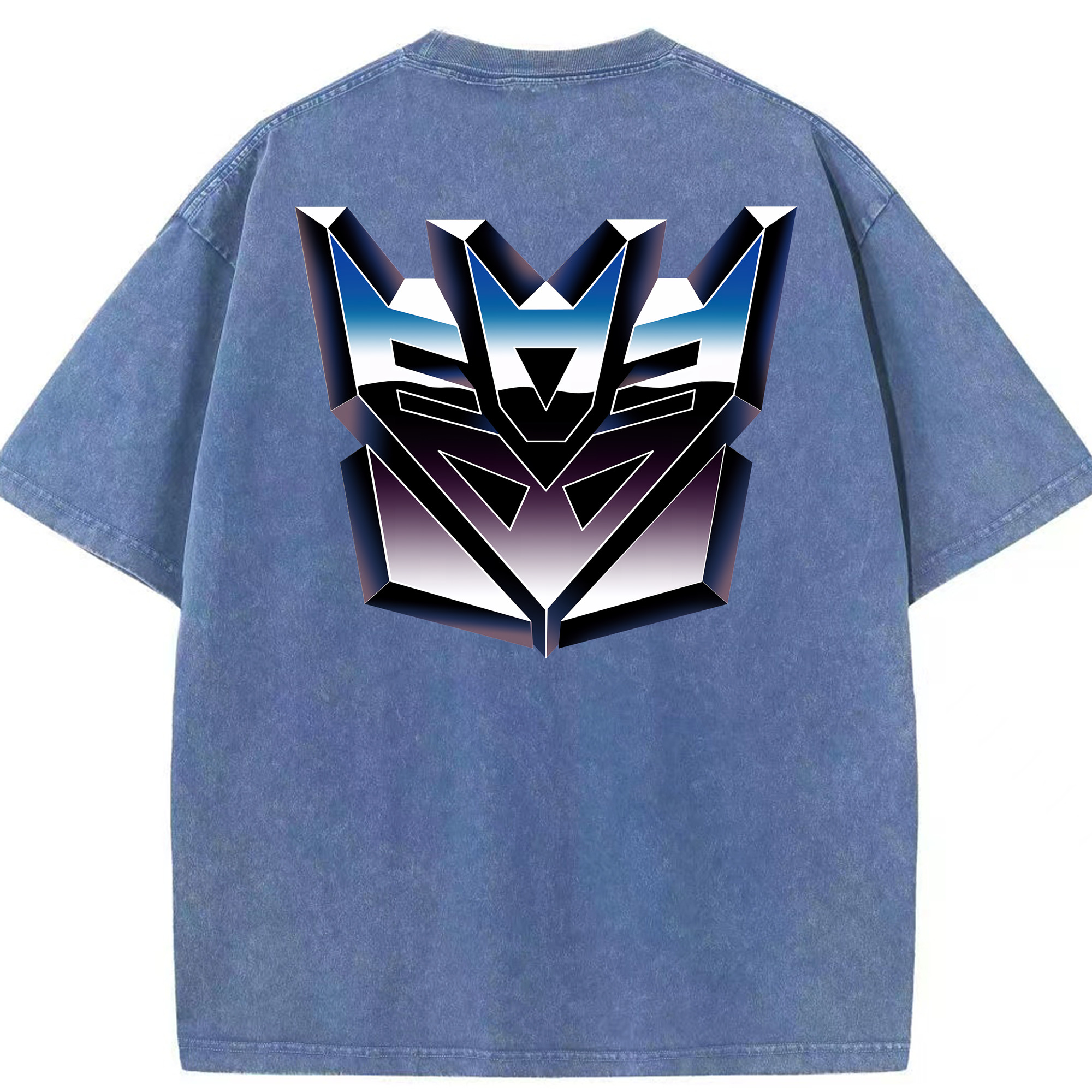 （画像用） Transformers トランスフォーマー 綿100% ヴィンテージ風 半袖Tシャツ（背面プリント）