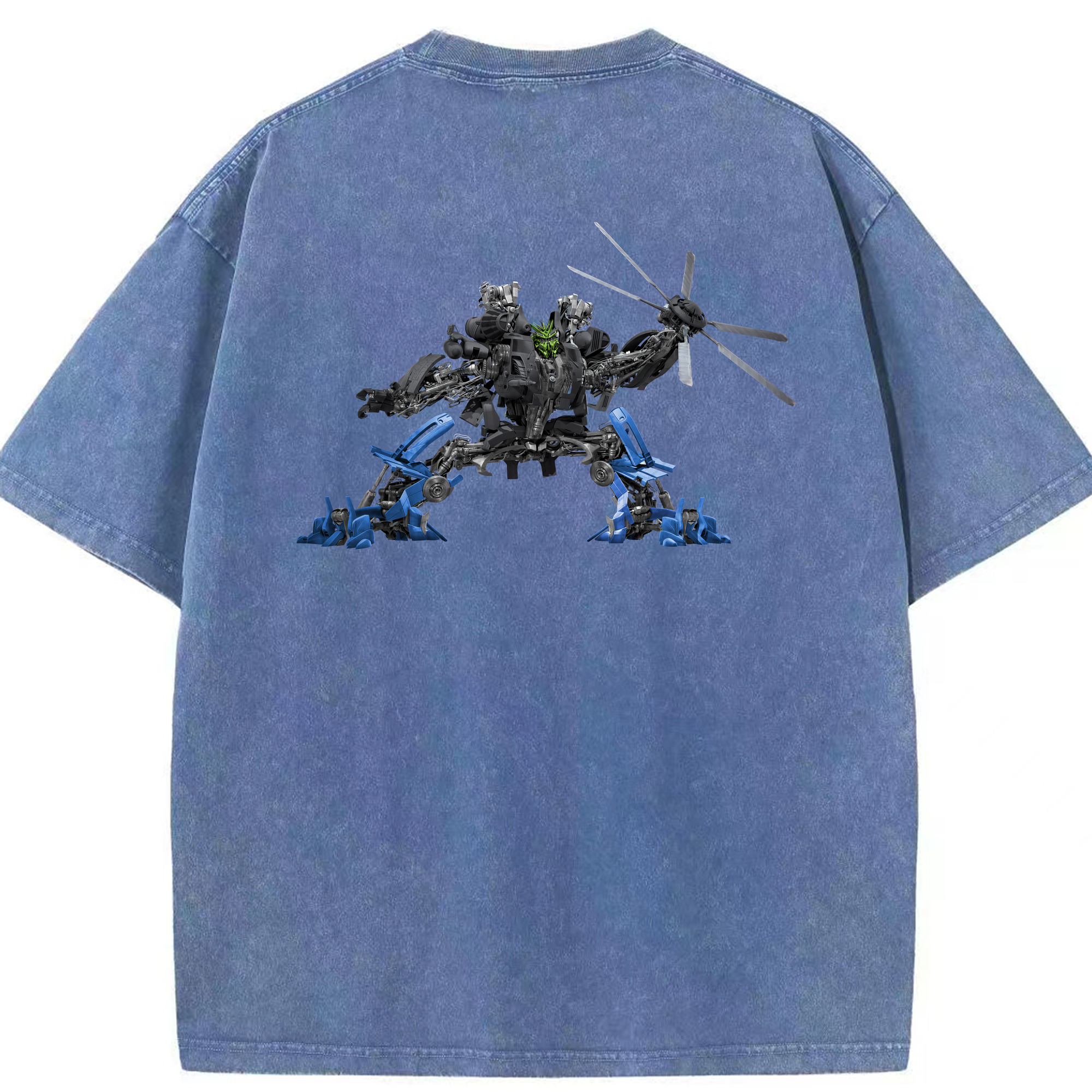 Transformers トランスフォーマー 綿100% ヴィンテージ風 半袖Tシャツ（背面プリント）
