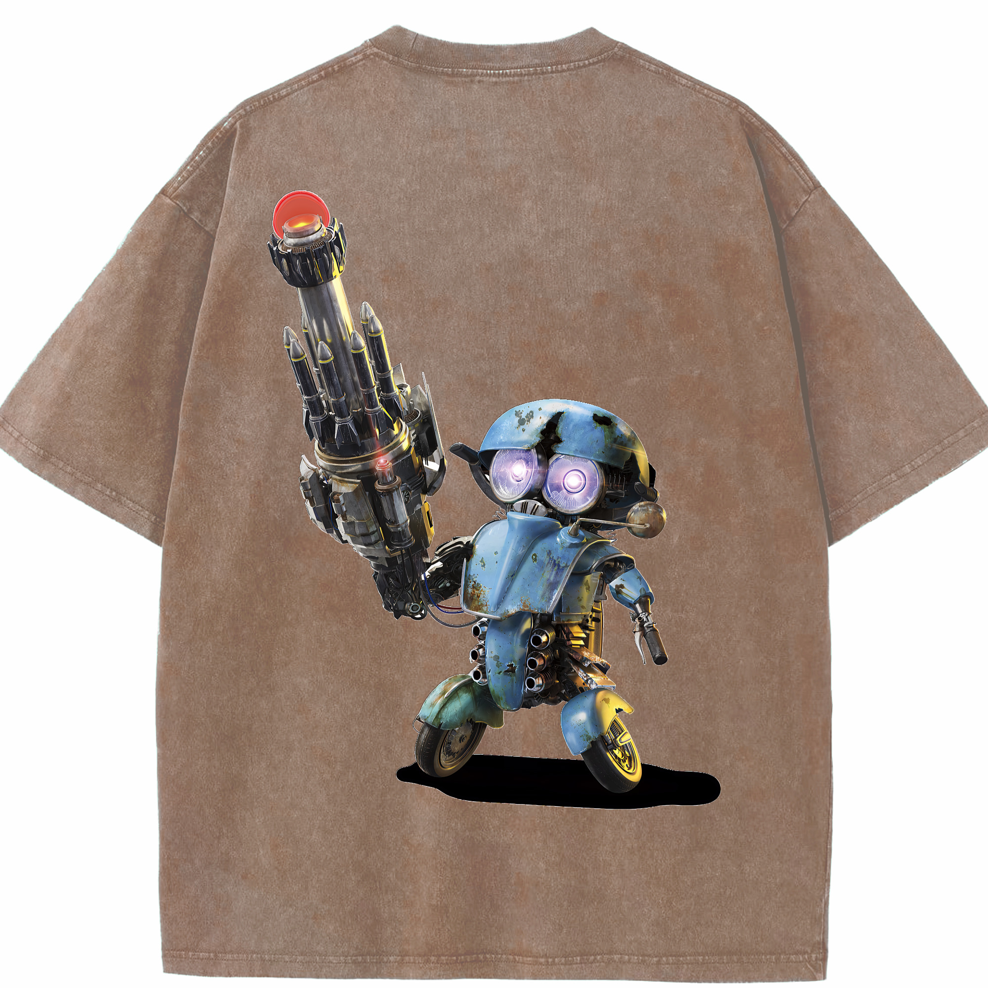 （画像用） Transformers トランスフォーマー 綿100% ヴィンテージ風 半袖Tシャツ（背面プリント）