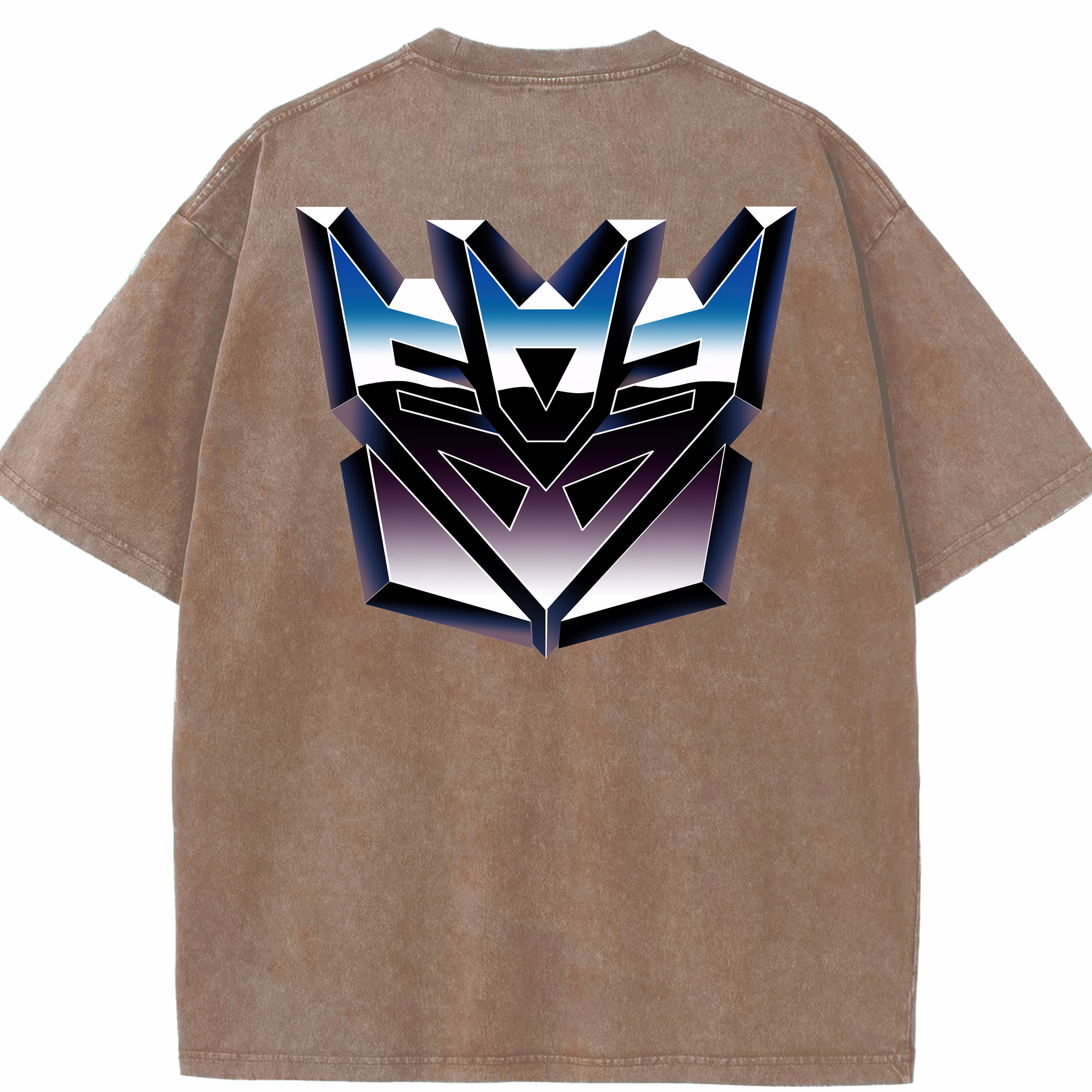 （画像用） Transformers トランスフォーマー 綿100% ヴィンテージ風 半袖Tシャツ（背面プリント）