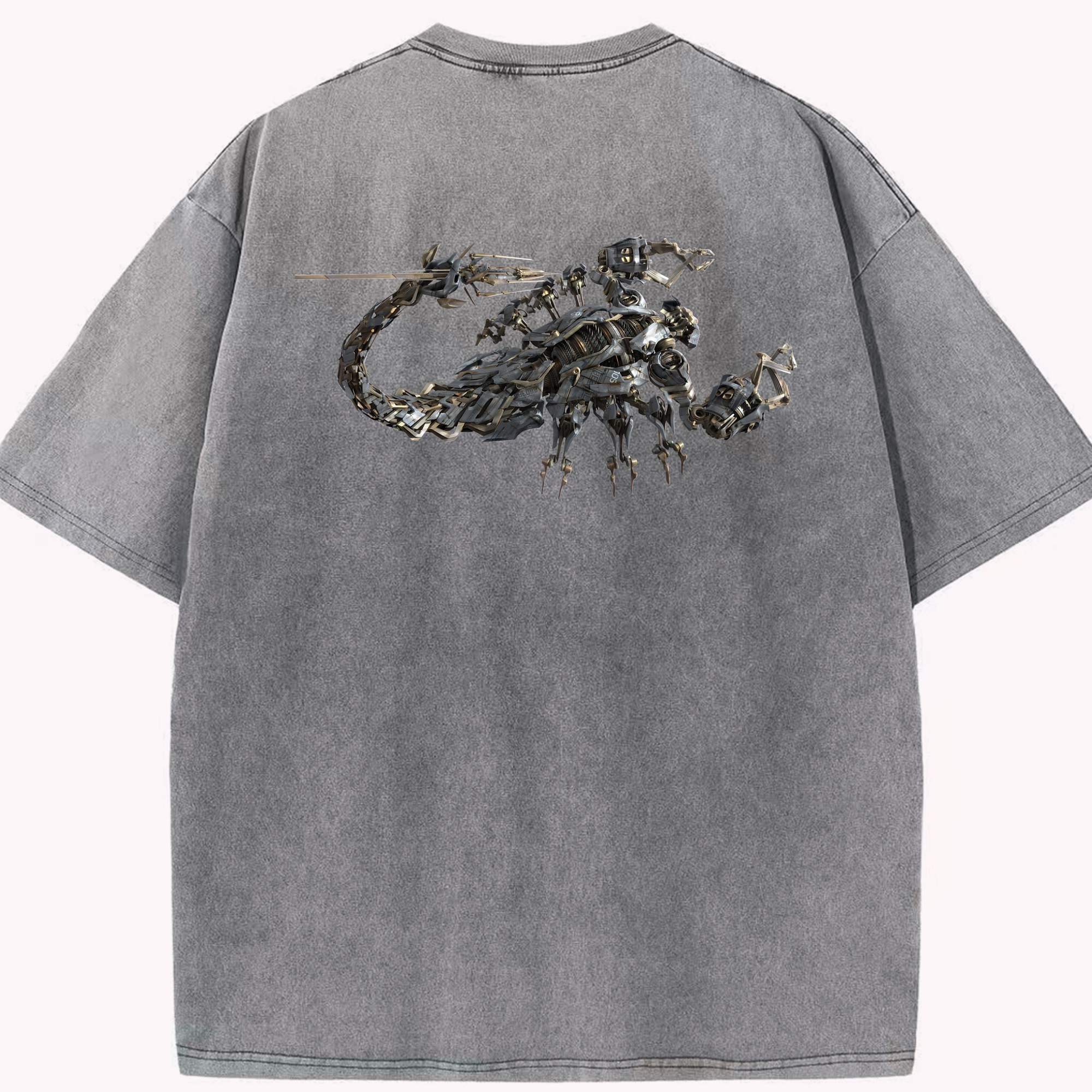 （画像用） Transformers トランスフォーマー 綿100% ヴィンテージ風 半袖Tシャツ（背面プリント）