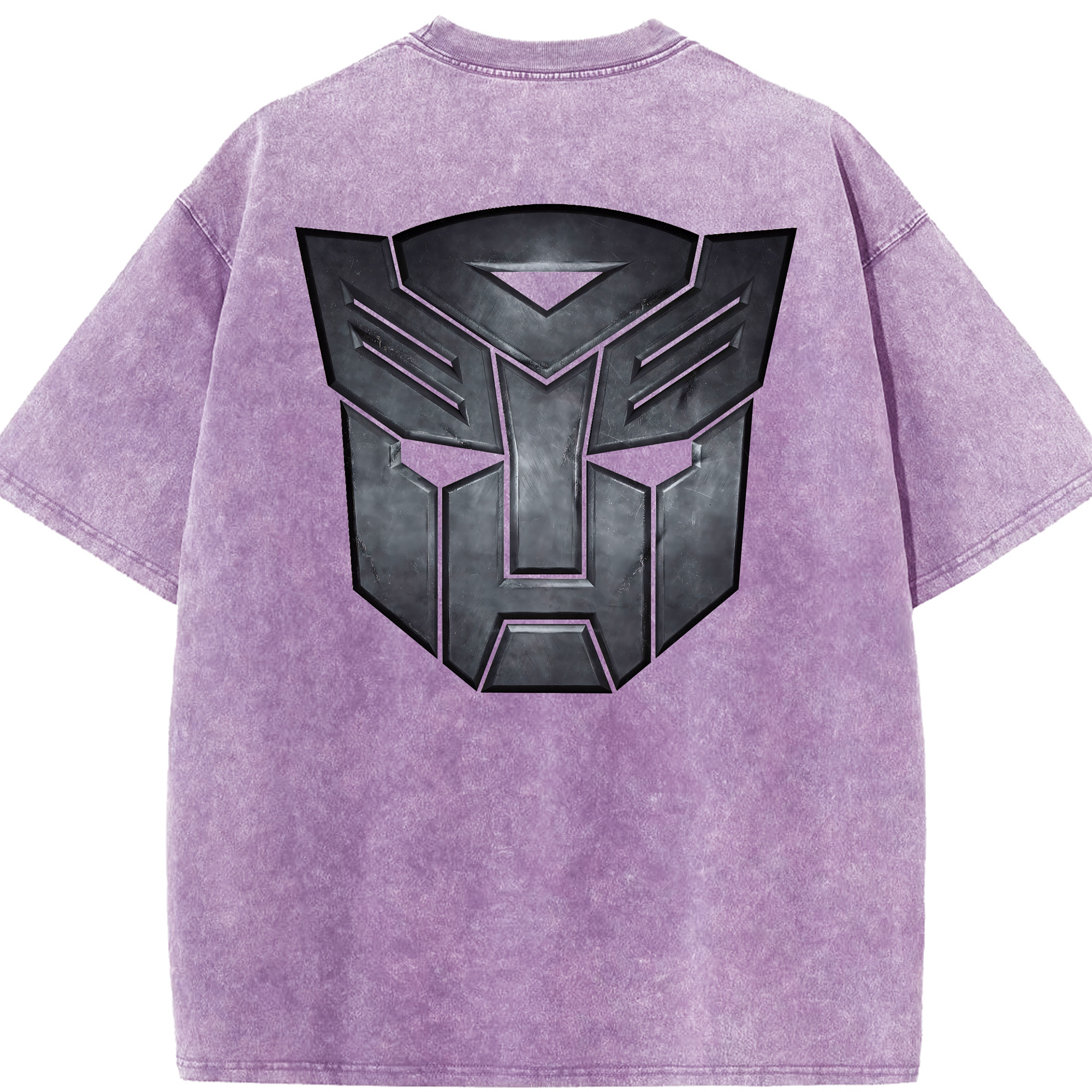 （画像用） Transformers トランスフォーマー 綿100% ヴィンテージ風 半袖Tシャツ（背面プリント）