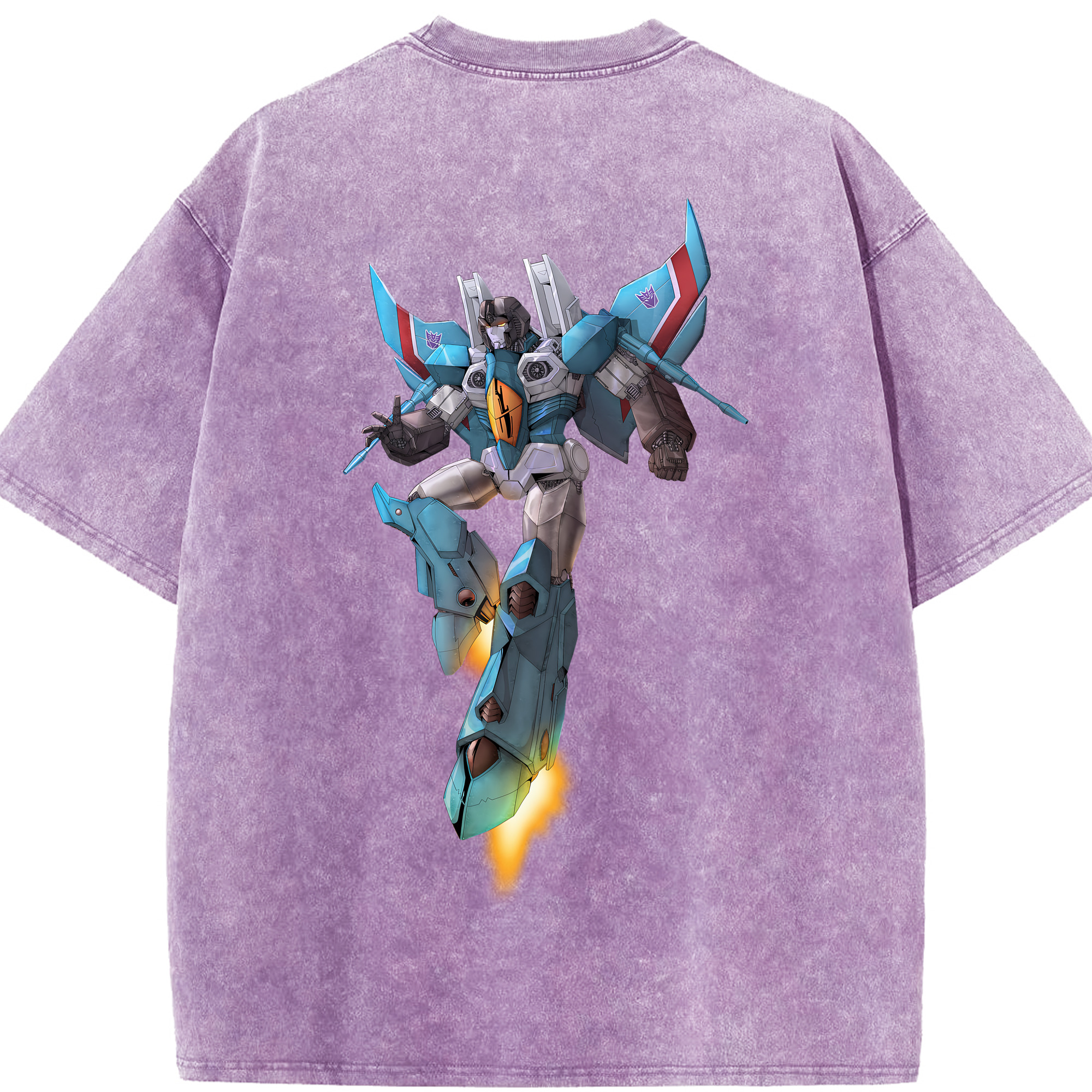 （画像用） Transformers トランスフォーマー 綿100% ヴィンテージ風 半袖Tシャツ（背面プリント）