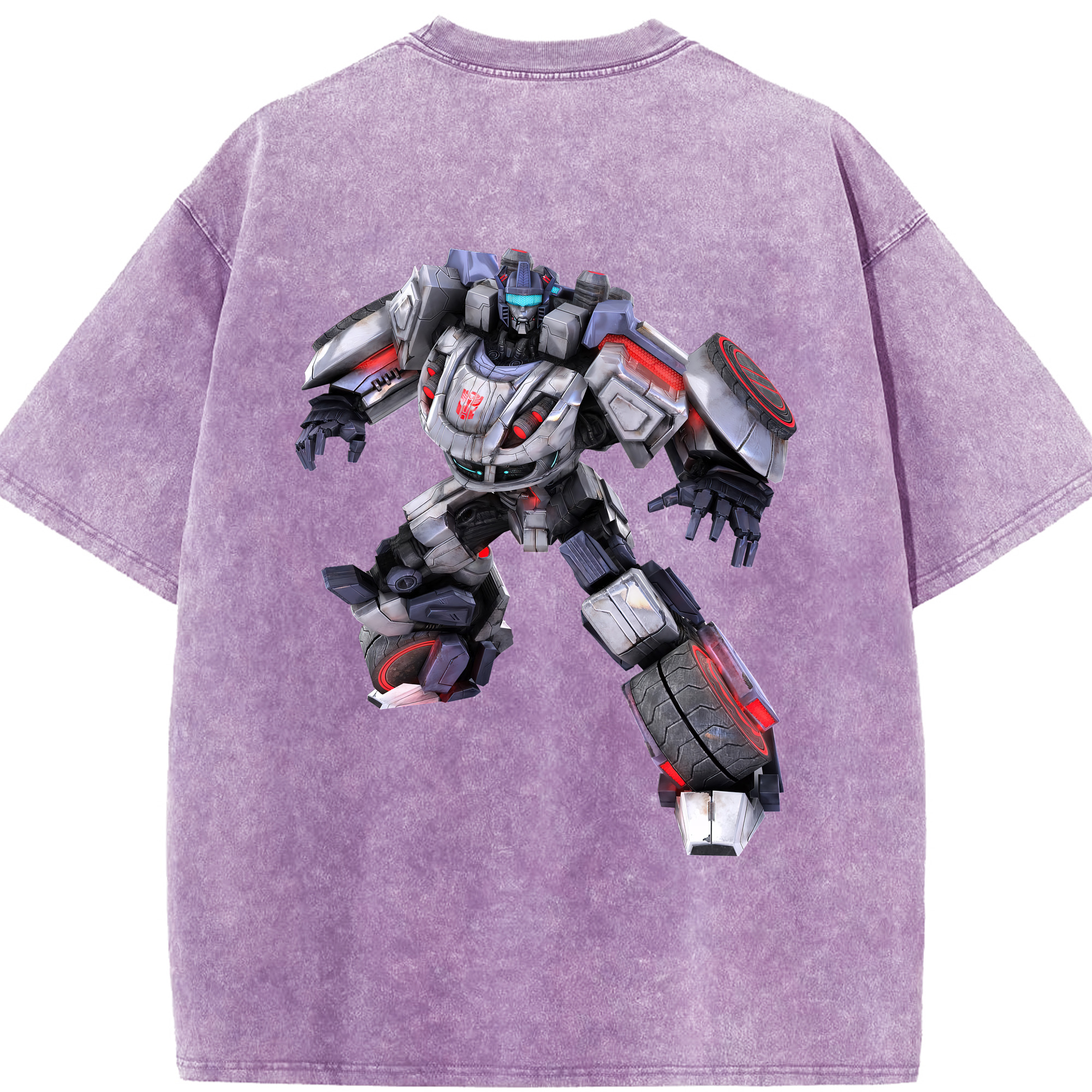 （画像用） Transformers トランスフォーマー 綿100% ヴィンテージ風 半袖Tシャツ（背面プリント）