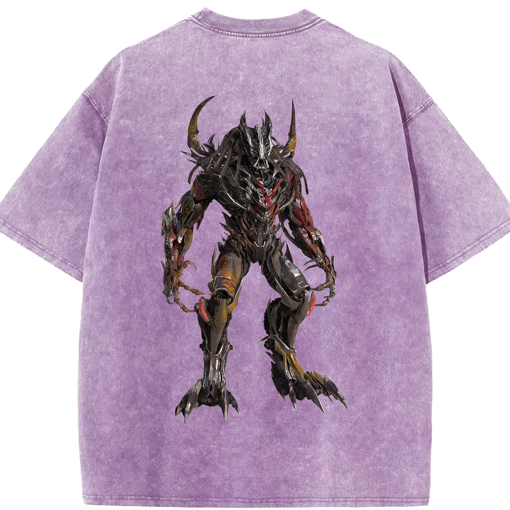（画像用） Transformers トランスフォーマー 綿100% ヴィンテージ風 半袖Tシャツ（背面プリント）