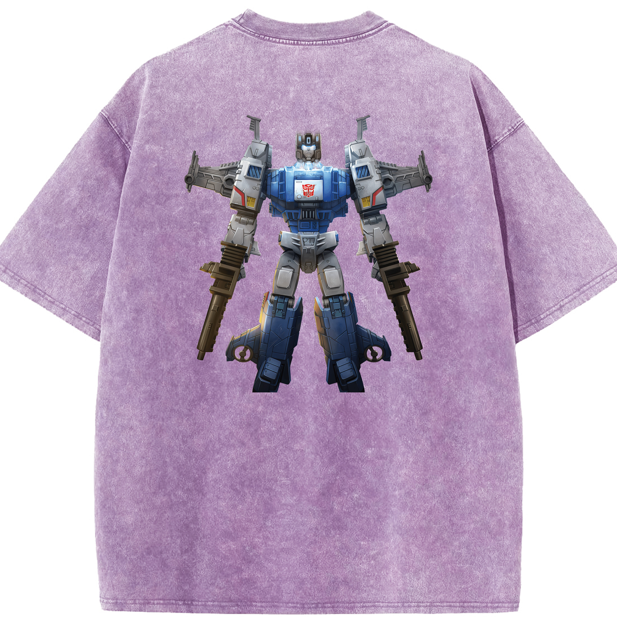 （画像用） Transformers トランスフォーマー 綿100% ヴィンテージ風 半袖Tシャツ（背面プリント）