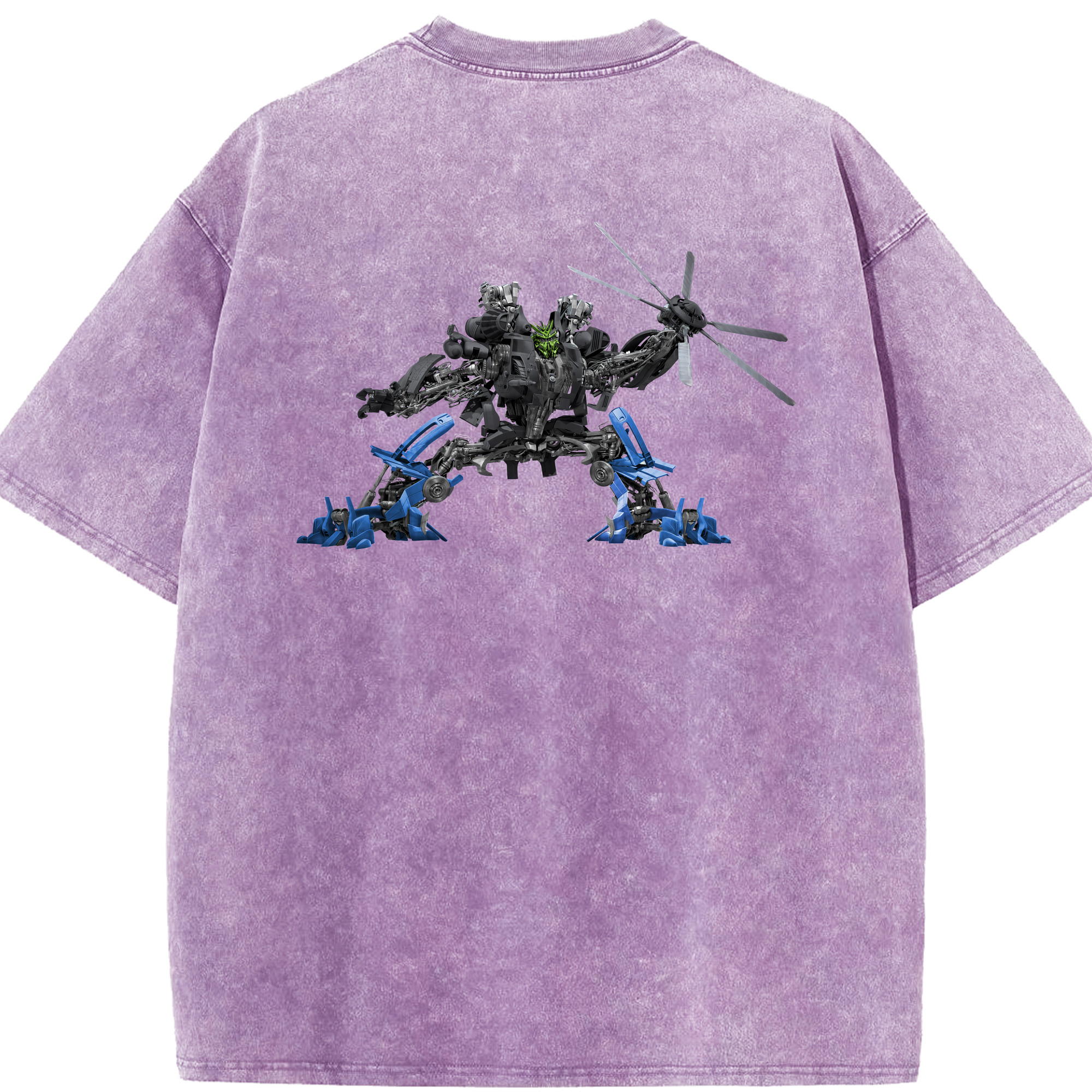 Transformers トランスフォーマー 綿100% ヴィンテージ風 半袖Tシャツ（背面プリント）