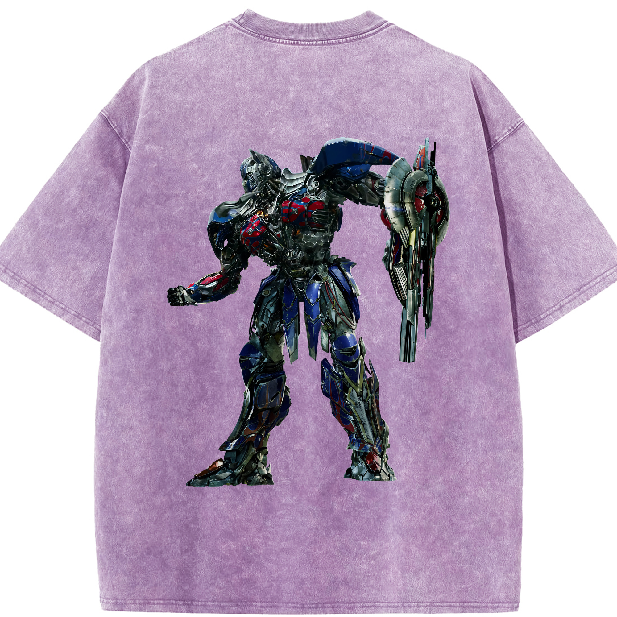 Transformers トランスフォーマー 綿100% ヴィンテージ風 半袖Tシャツ（背面プリント）