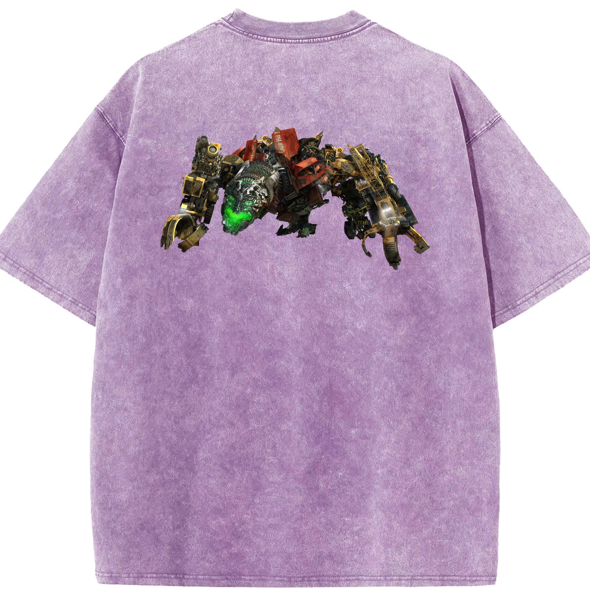 （画像用） Transformers トランスフォーマー 綿100% ヴィンテージ風 半袖Tシャツ（背面プリント）