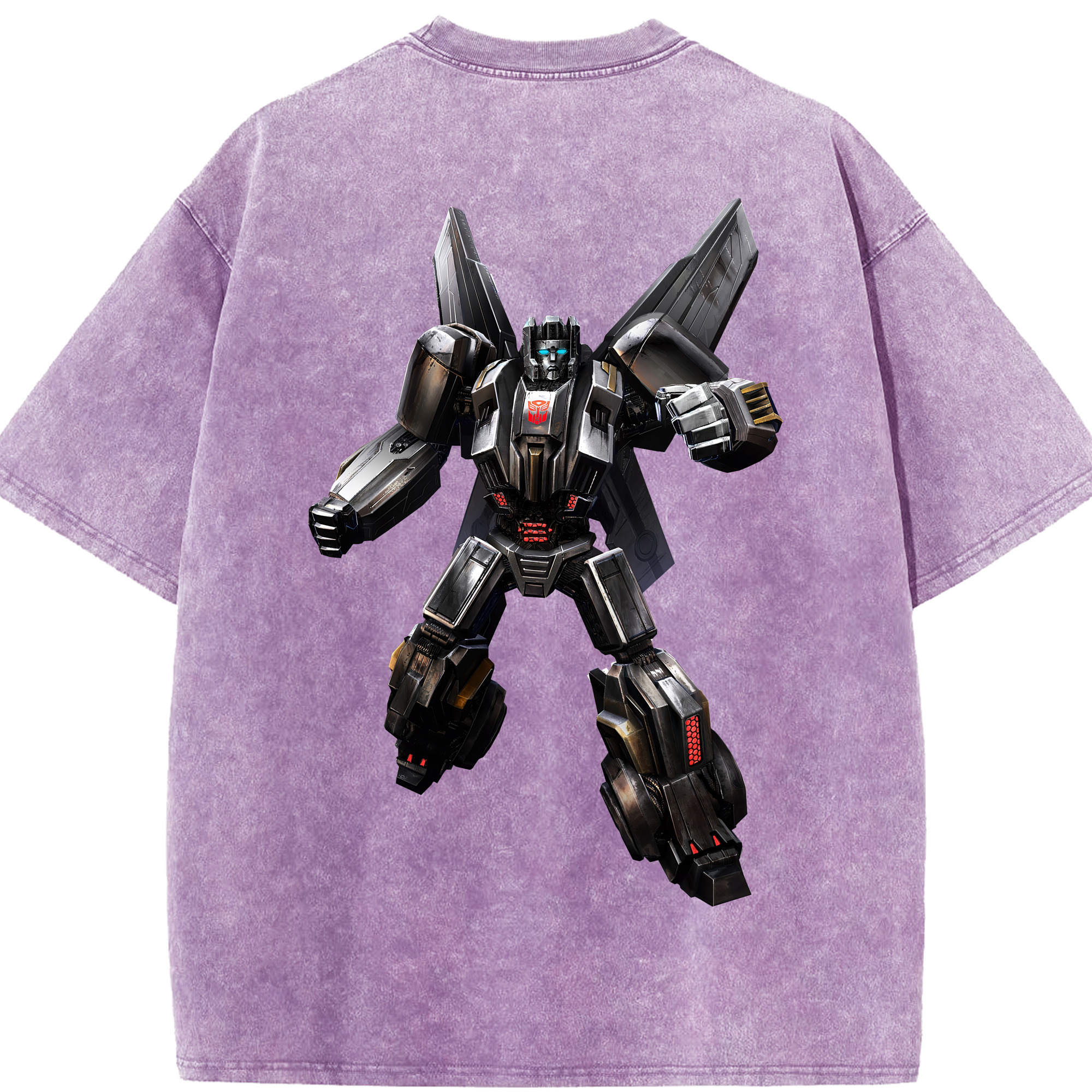（画像用） Transformers トランスフォーマー 綿100% ヴィンテージ風 半袖Tシャツ（背面プリント）