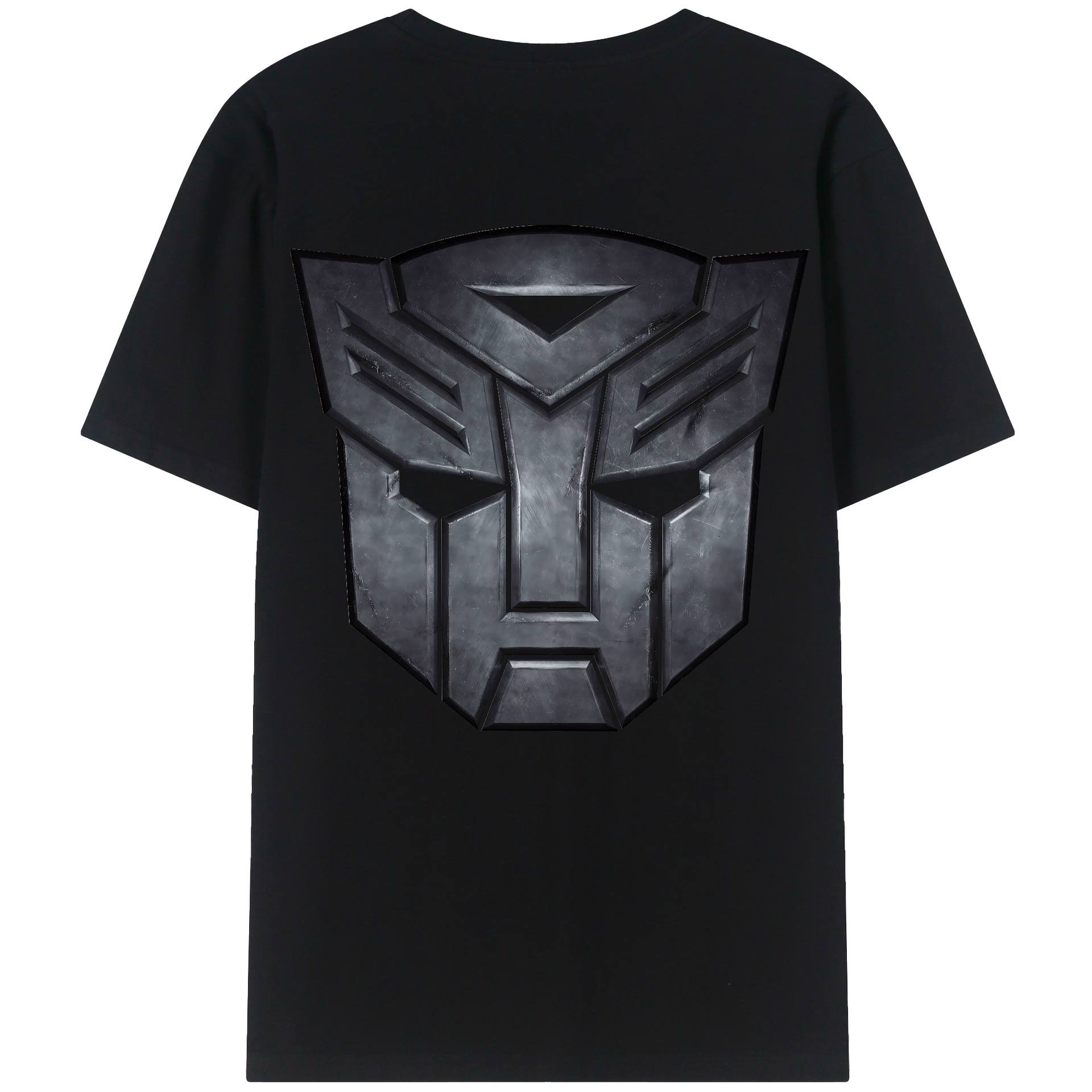 （画像用） Transformers トランスフォーマー 綿100％ メンズ半袖Tシャツ（バックプリント） 通気性