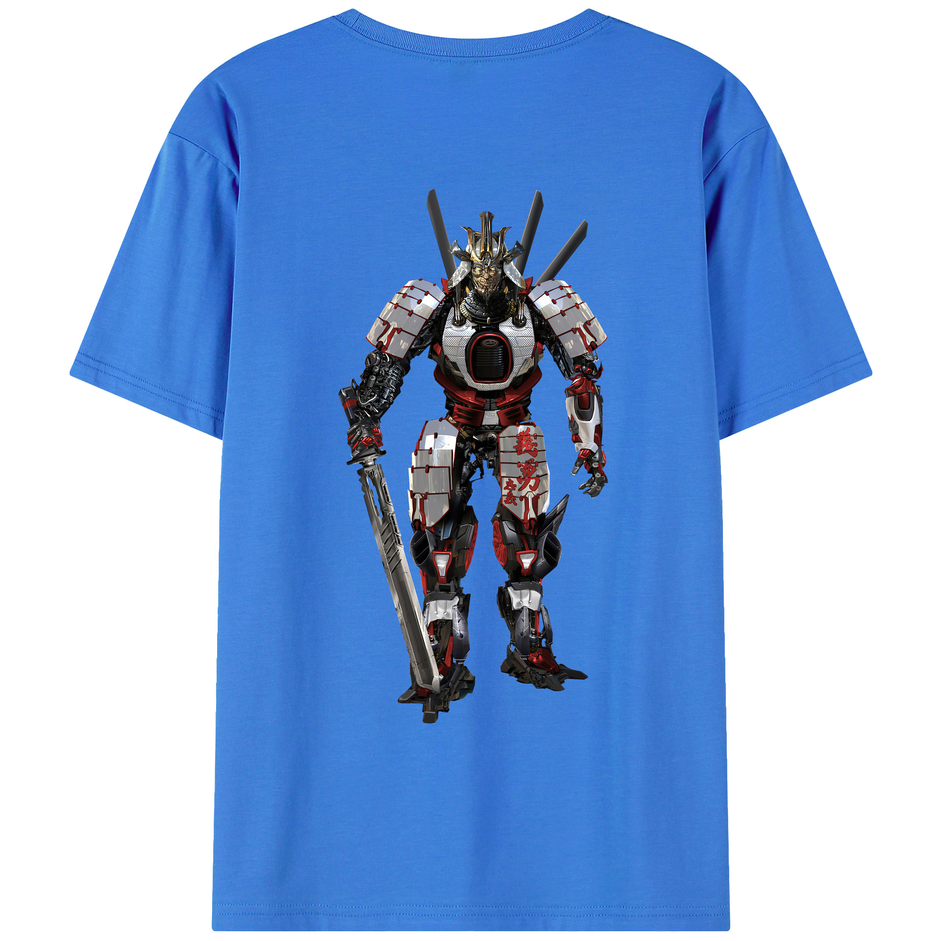 （画像用） Transformers トランスフォーマー 綿100％ メンズ半袖Tシャツ（バックプリント） 通気性