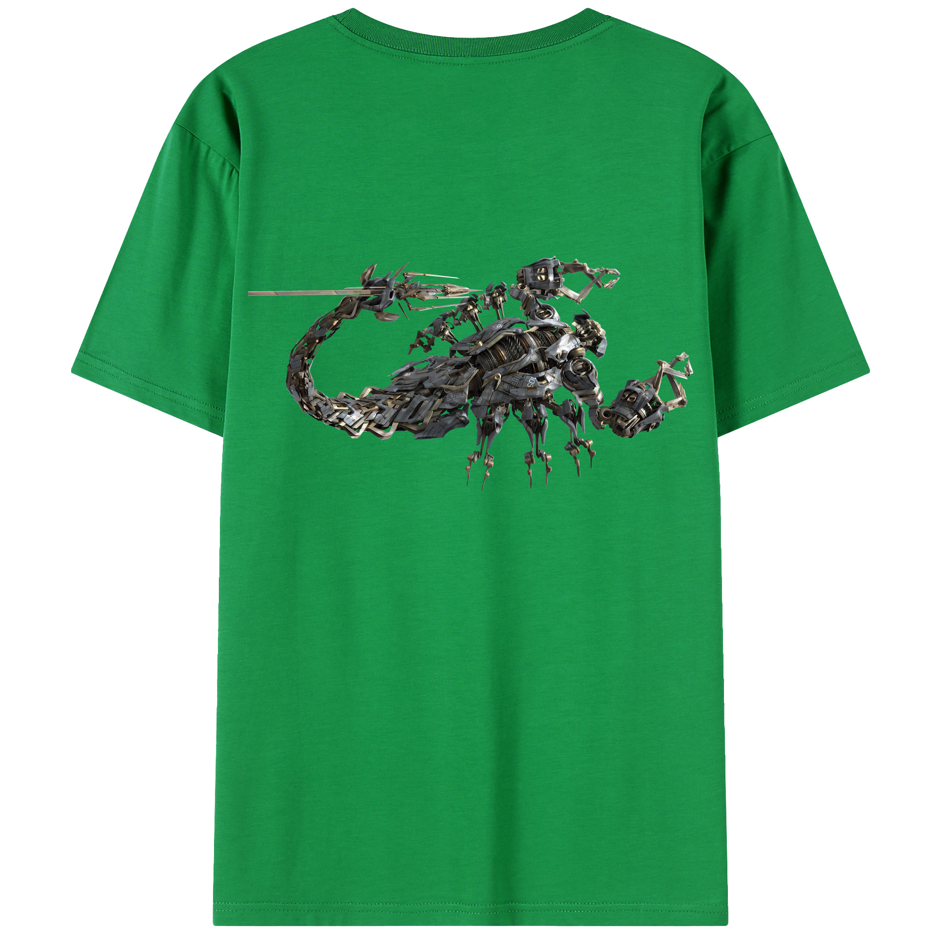 （画像用） Transformers トランスフォーマー 綿100％ メンズ半袖Tシャツ（バックプリント） 通気性