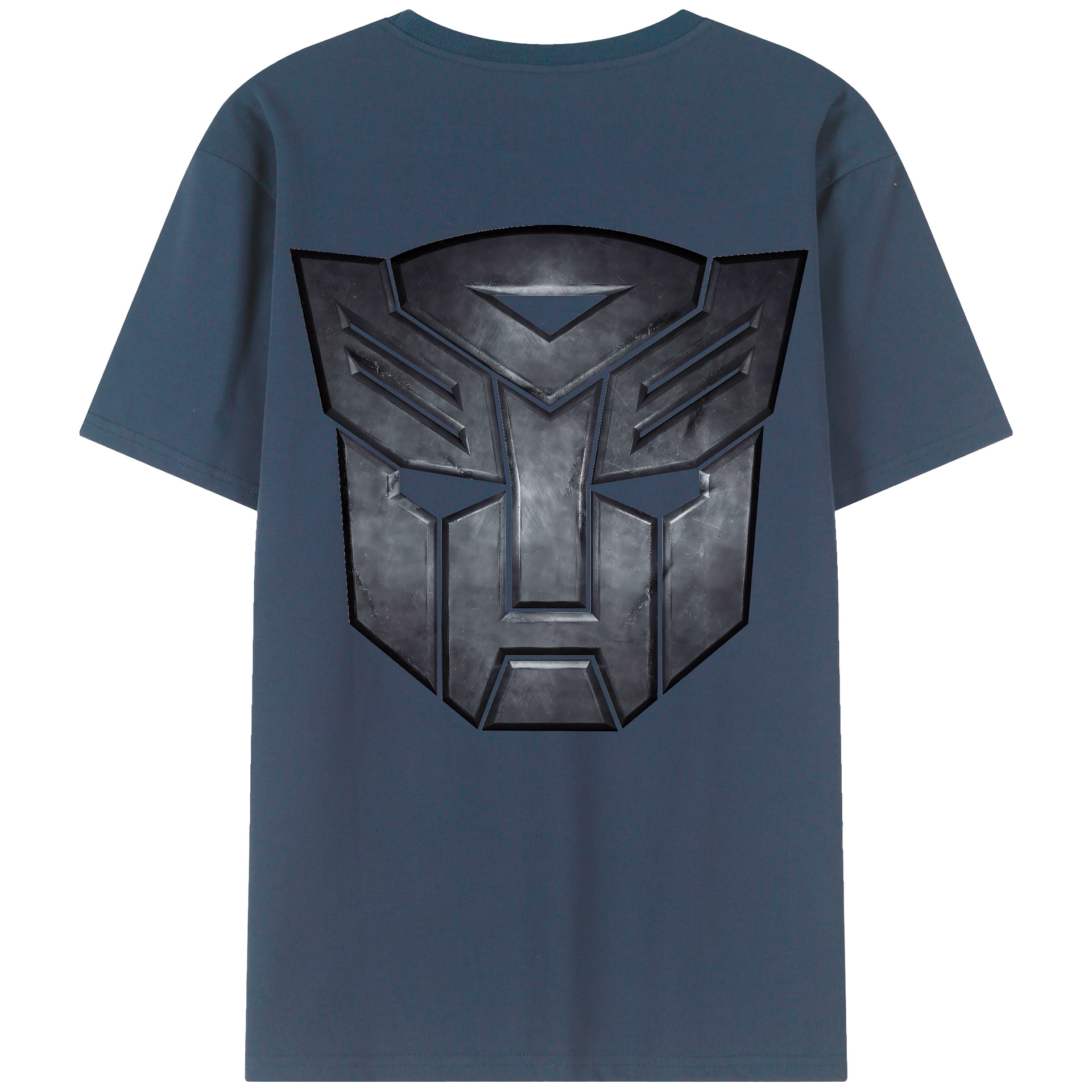 （画像用） Transformers トランスフォーマー 綿100％ メンズ半袖Tシャツ（バックプリント） 通気性