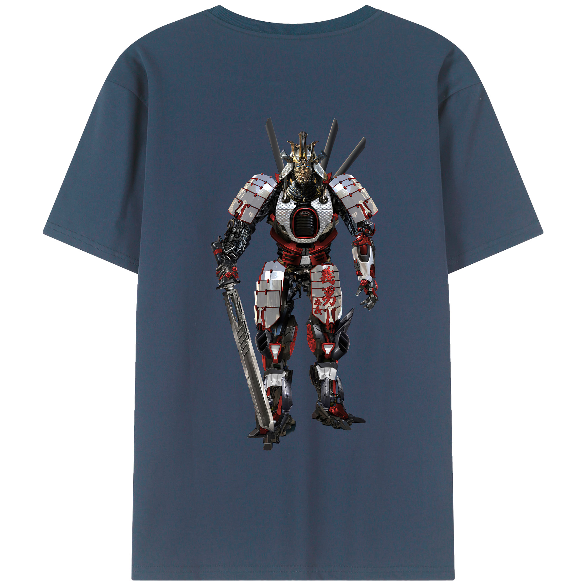 （画像用） Transformers トランスフォーマー 綿100％ メンズ半袖Tシャツ（バックプリント） 通気性