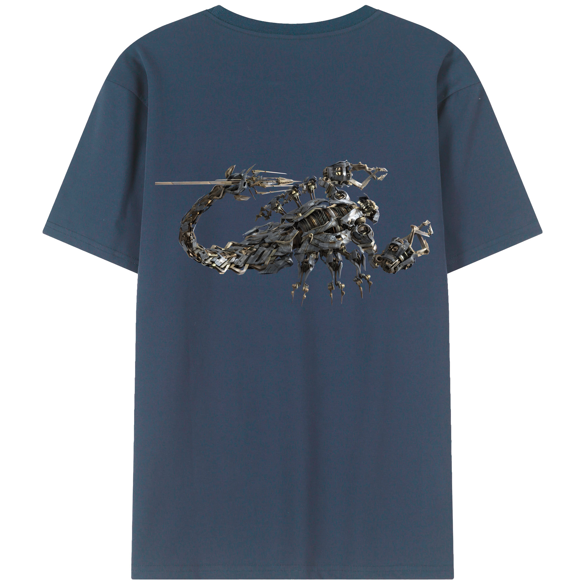 （画像用） Transformers トランスフォーマー 綿100％ メンズ半袖Tシャツ（バックプリント） 通気性