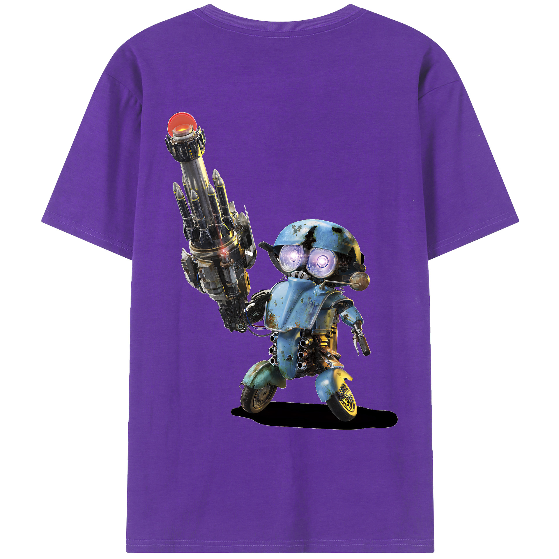 （画像用） Transformers トランスフォーマー 綿100％ メンズ半袖Tシャツ（バックプリント） 通気性