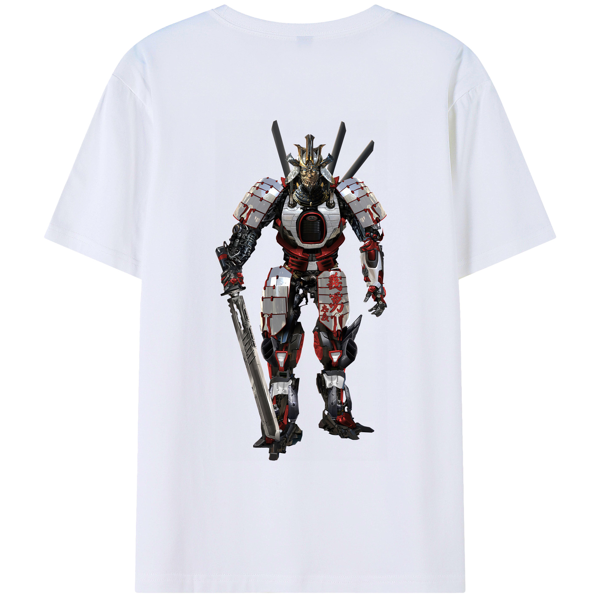 （画像用） Transformers トランスフォーマー 綿100％ メンズ半袖Tシャツ（バックプリント） 通気性