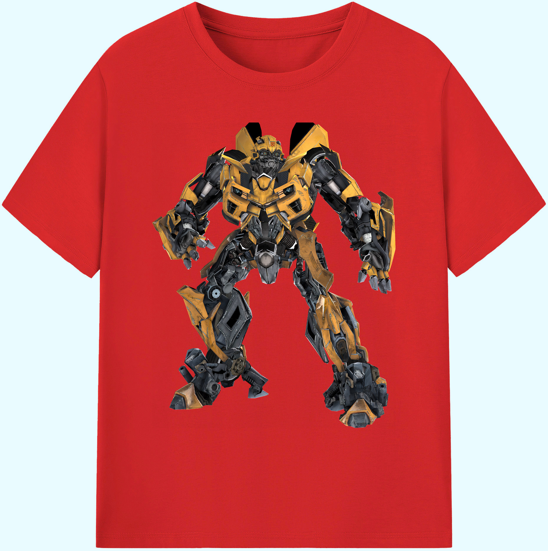 （画像用） Transformers トランスフォーマー 綿100％ メンズ半袖Tシャツ｜肌触りやわらか＆通気性