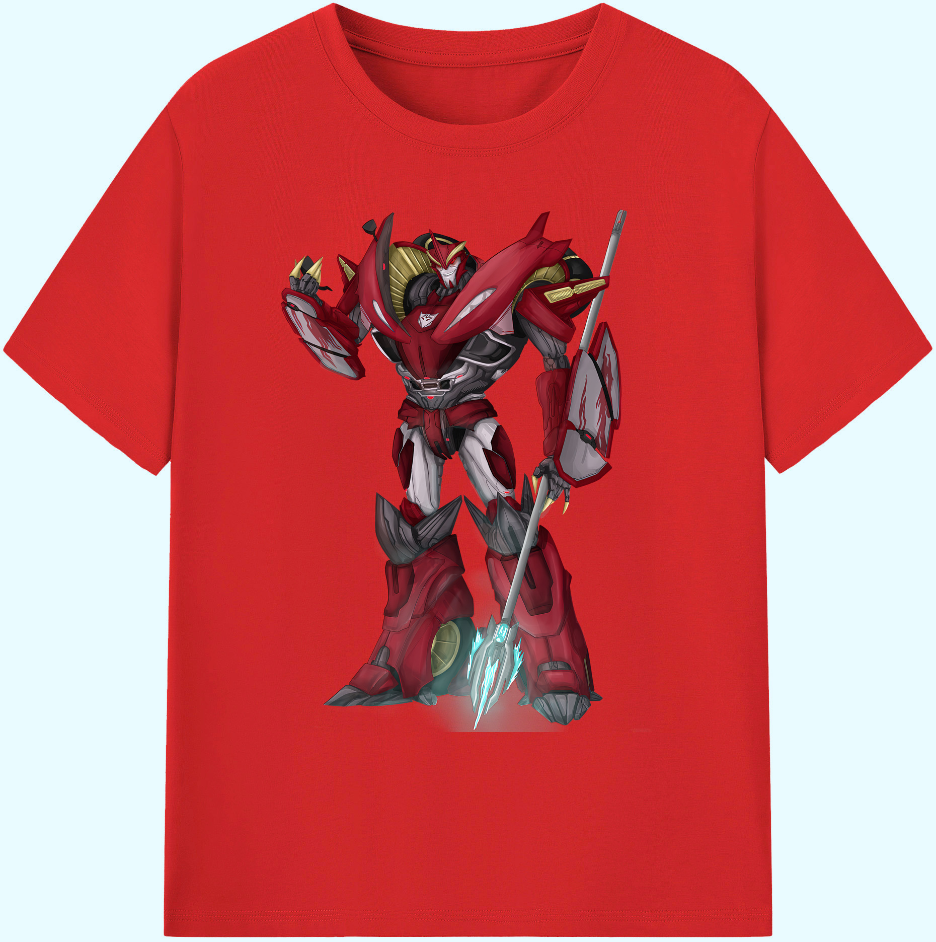 （画像用） Transformers トランスフォーマー 綿100％ メンズ半袖Tシャツ｜肌触りやわらか＆通気性