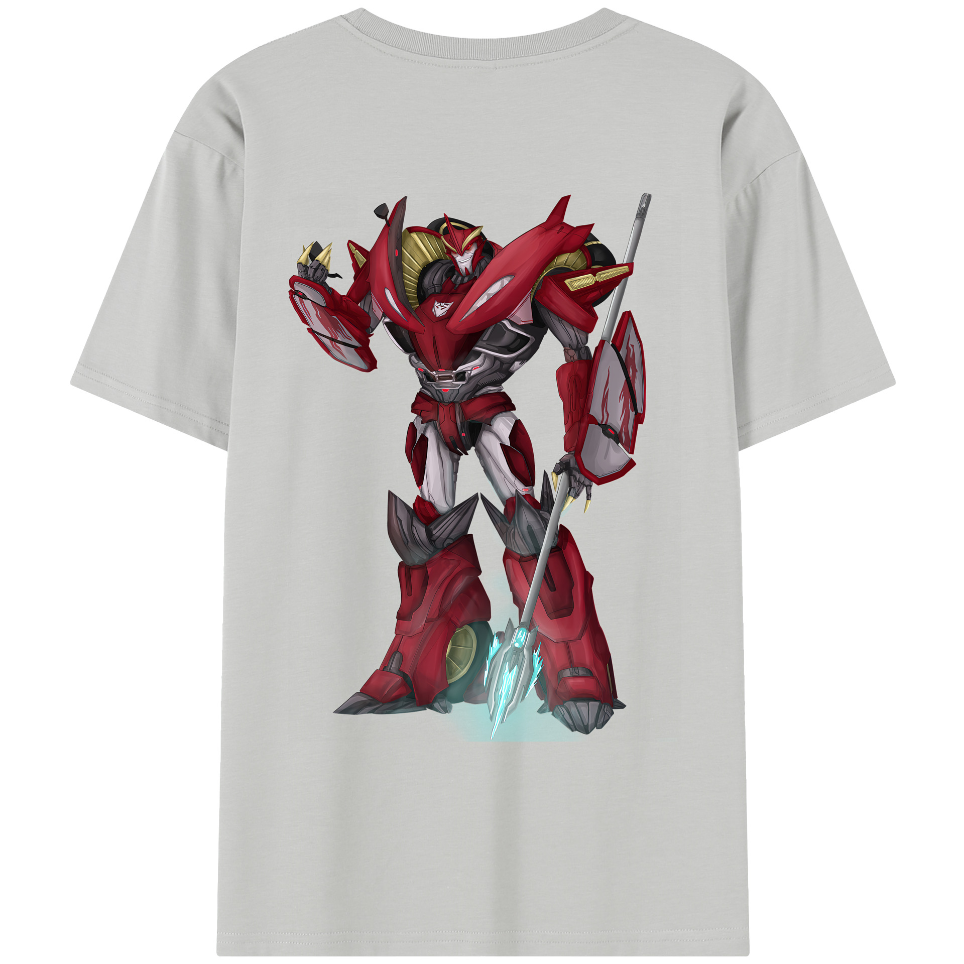 （画像用） Transformers トランスフォーマー レディース半袖Tシャツ(バックプリント)