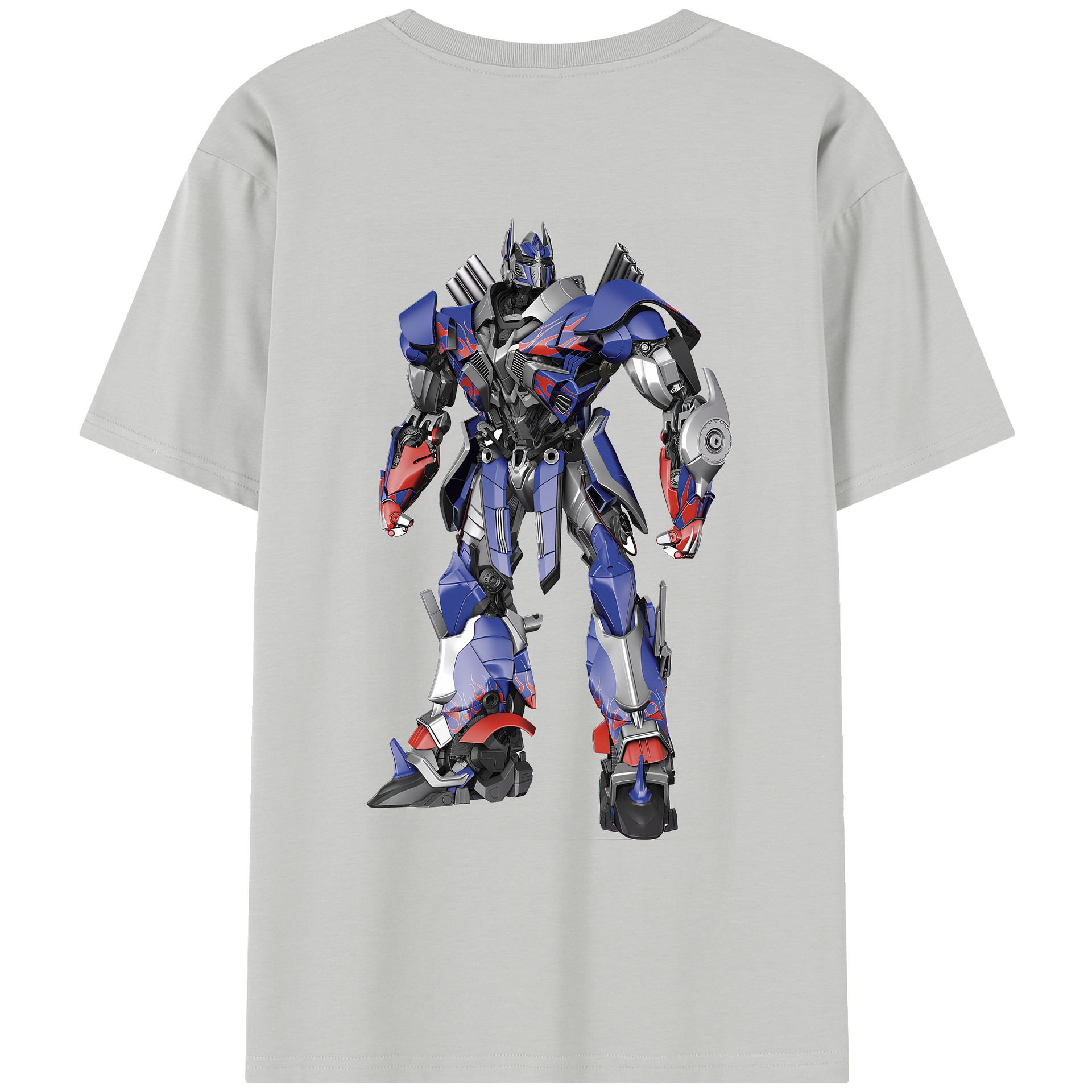 （画像用） Transformers トランスフォーマー レディース半袖Tシャツ(バックプリント)