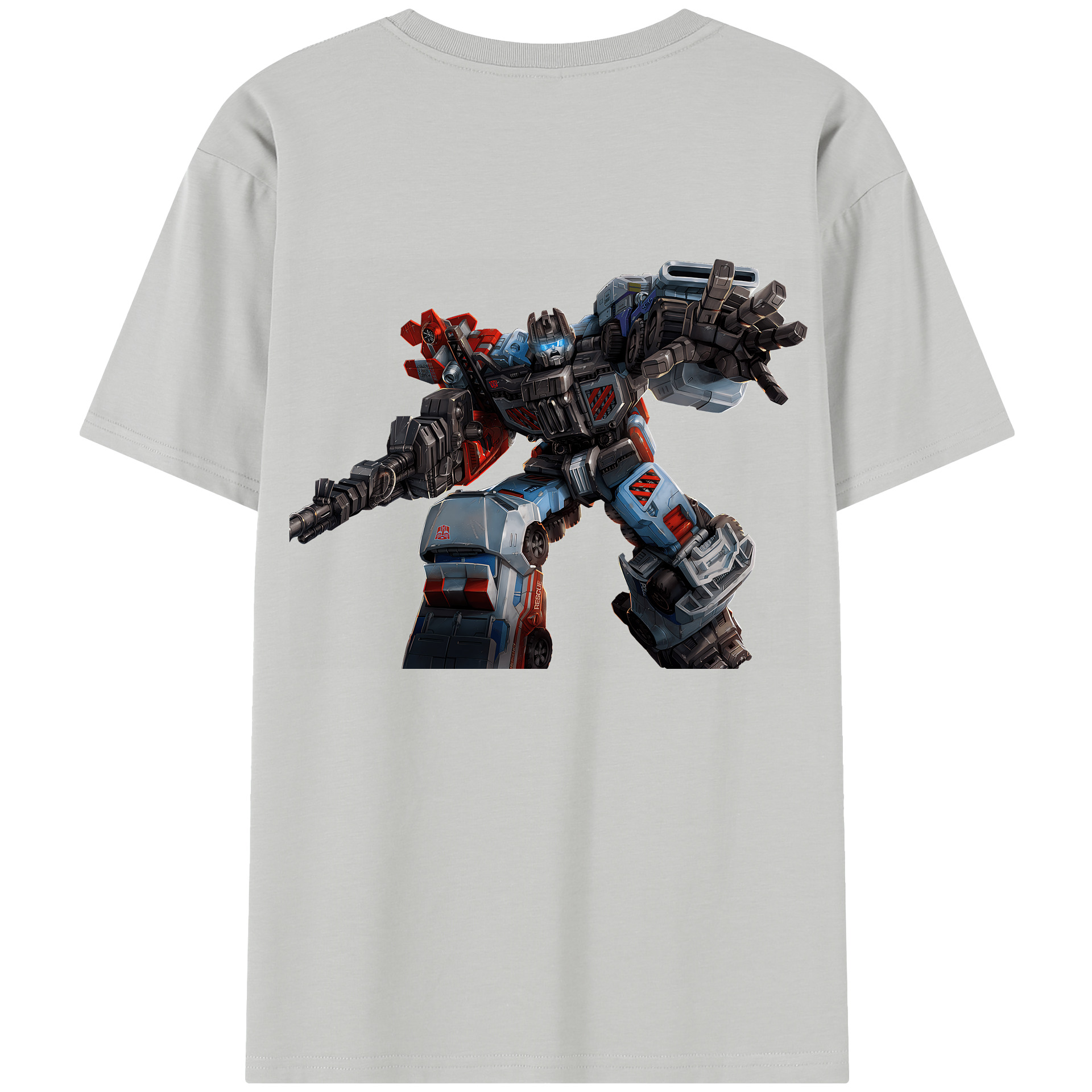（画像用） Transformers トランスフォーマー レディース半袖Tシャツ(バックプリント)