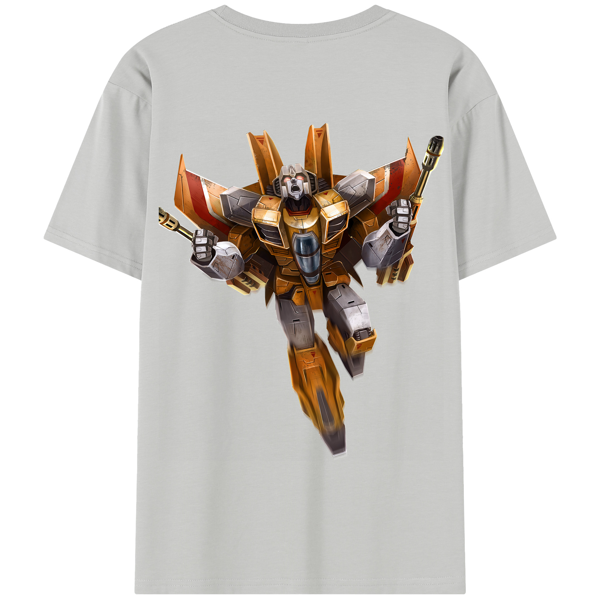 （画像用） Transformers トランスフォーマー レディース半袖Tシャツ(バックプリント)