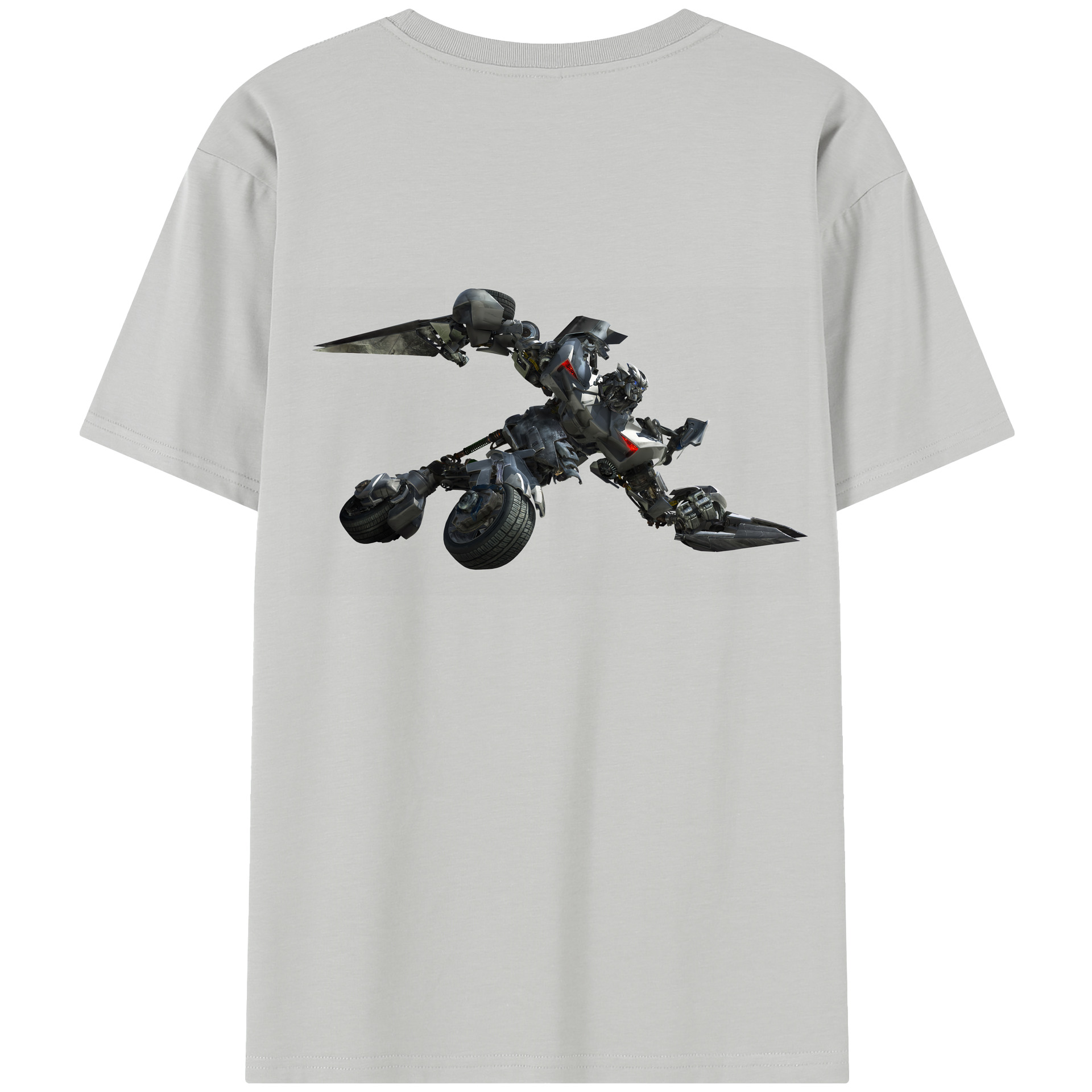 （画像用） Transformers トランスフォーマー レディース半袖Tシャツ(バックプリント)